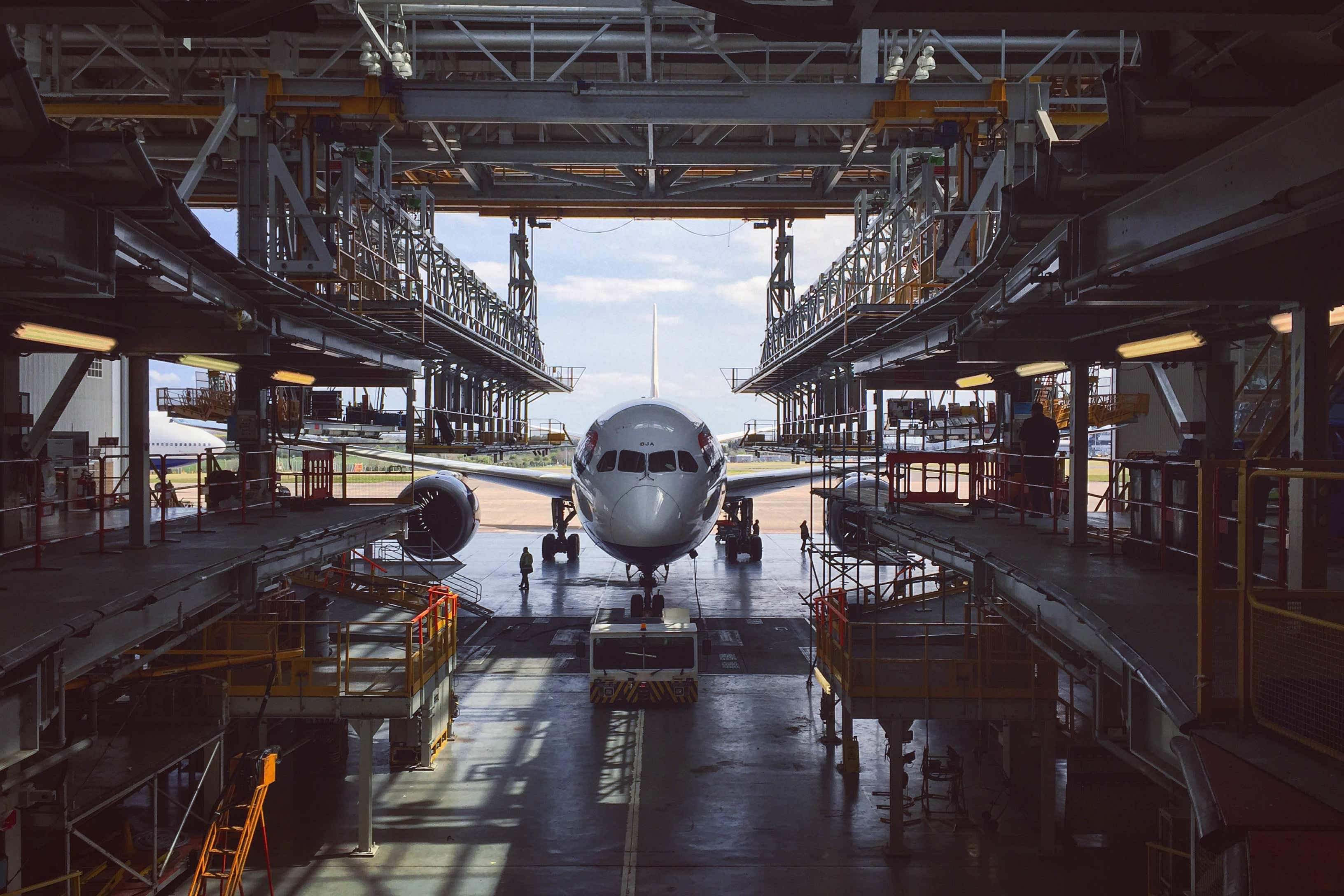 British Airways has announced a multimillion-pound investment in its maintenance engineering facility at Cardiff airport (British Airways/PA)