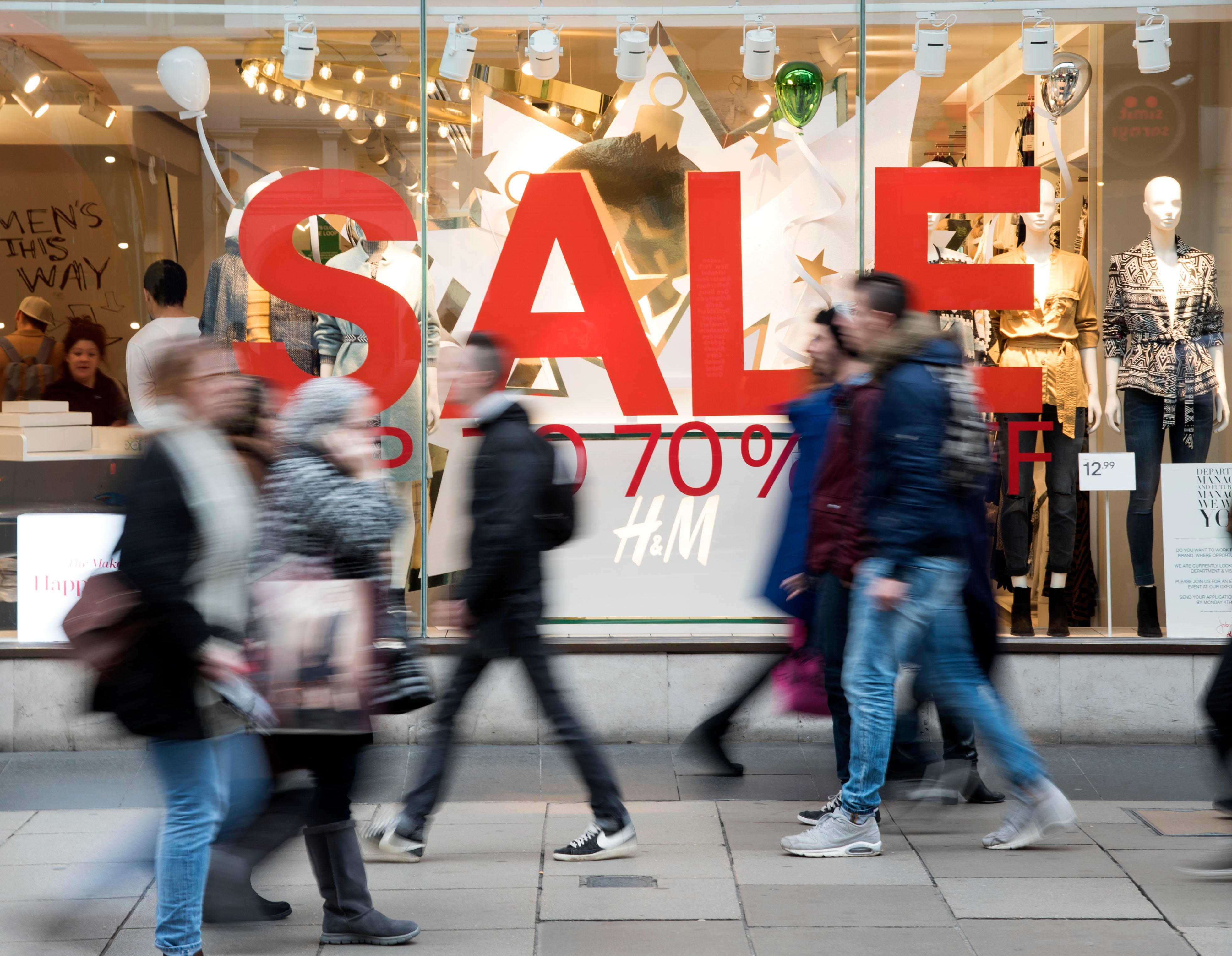 Shopping addictions impact between 8-16% of the population and is increasing (Alamy/PA)