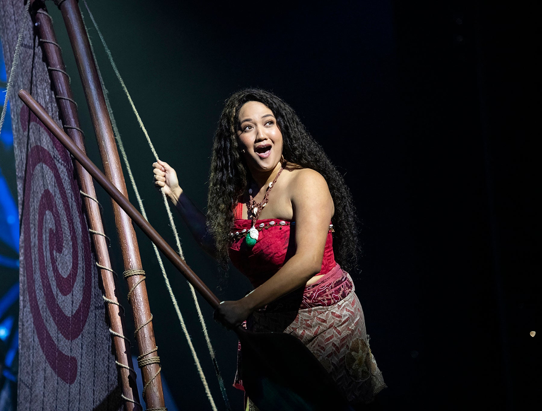 The Tale of Moana is an exclusive show for Disney Treasure