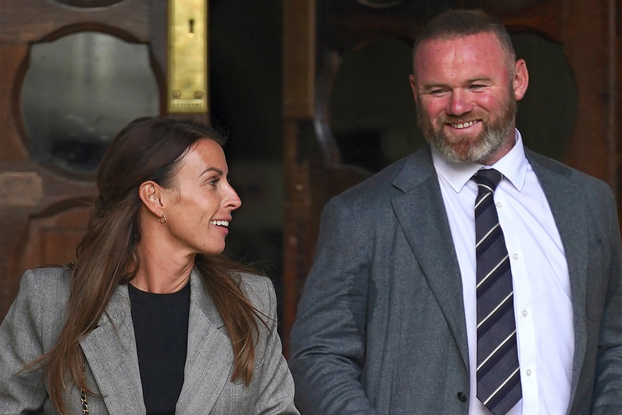 Coleen Rooney has revealed the first thing her husband told her after their ‘I’m a Celeb’ reunion