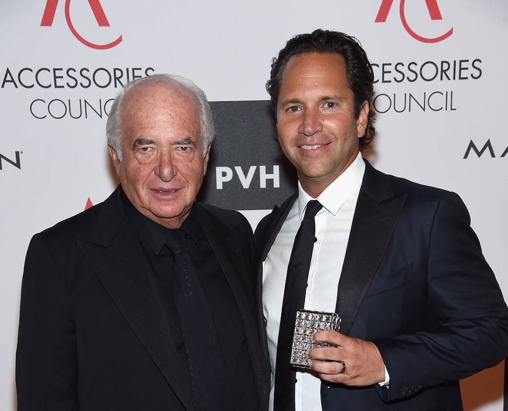 Artie Rabin (left) and son Jason, who now runs the family empire