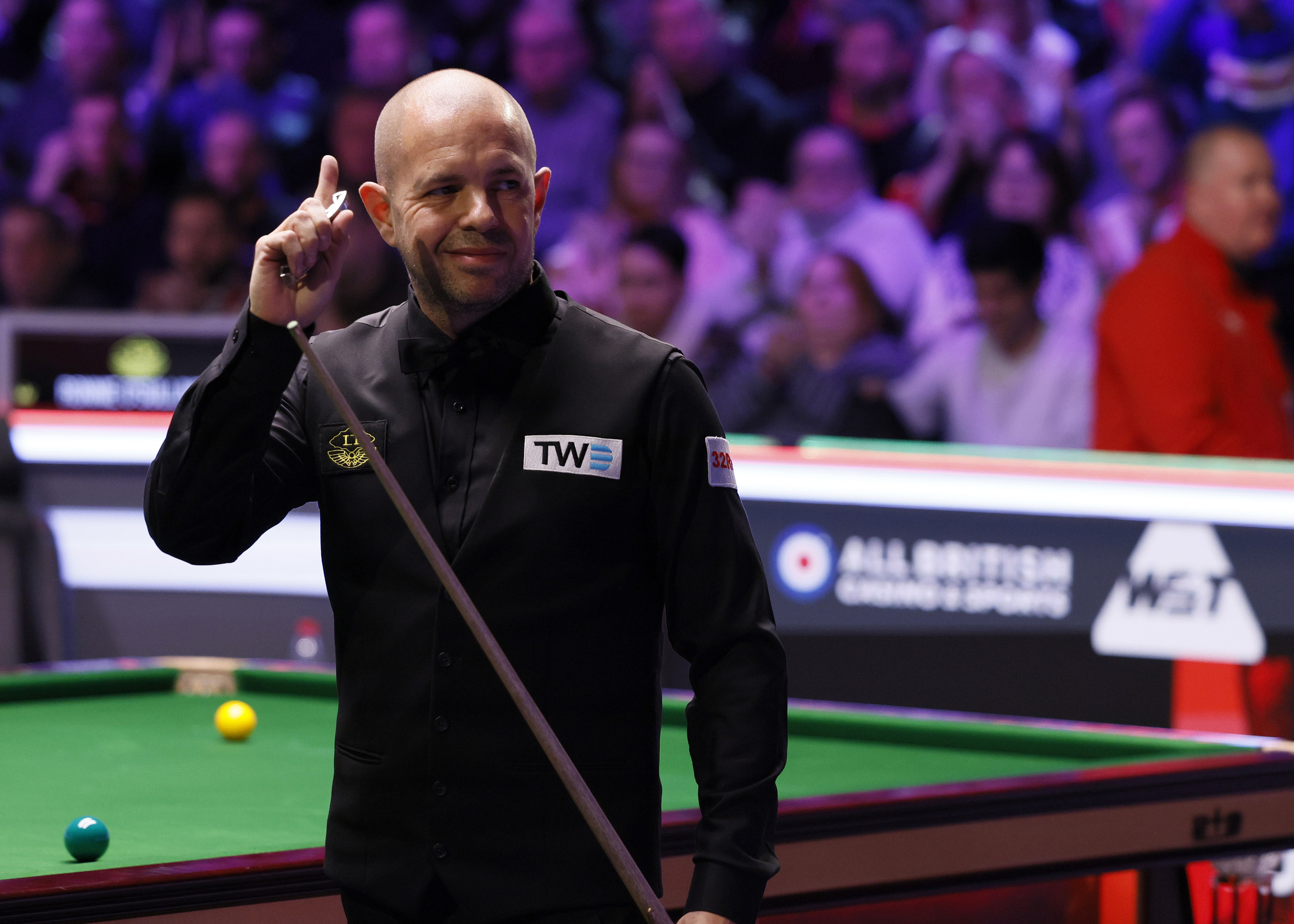 Barry Hawkins won for the third time in 21 meetings with Ronnie O’Sullivan (Richard Sellers/PA)