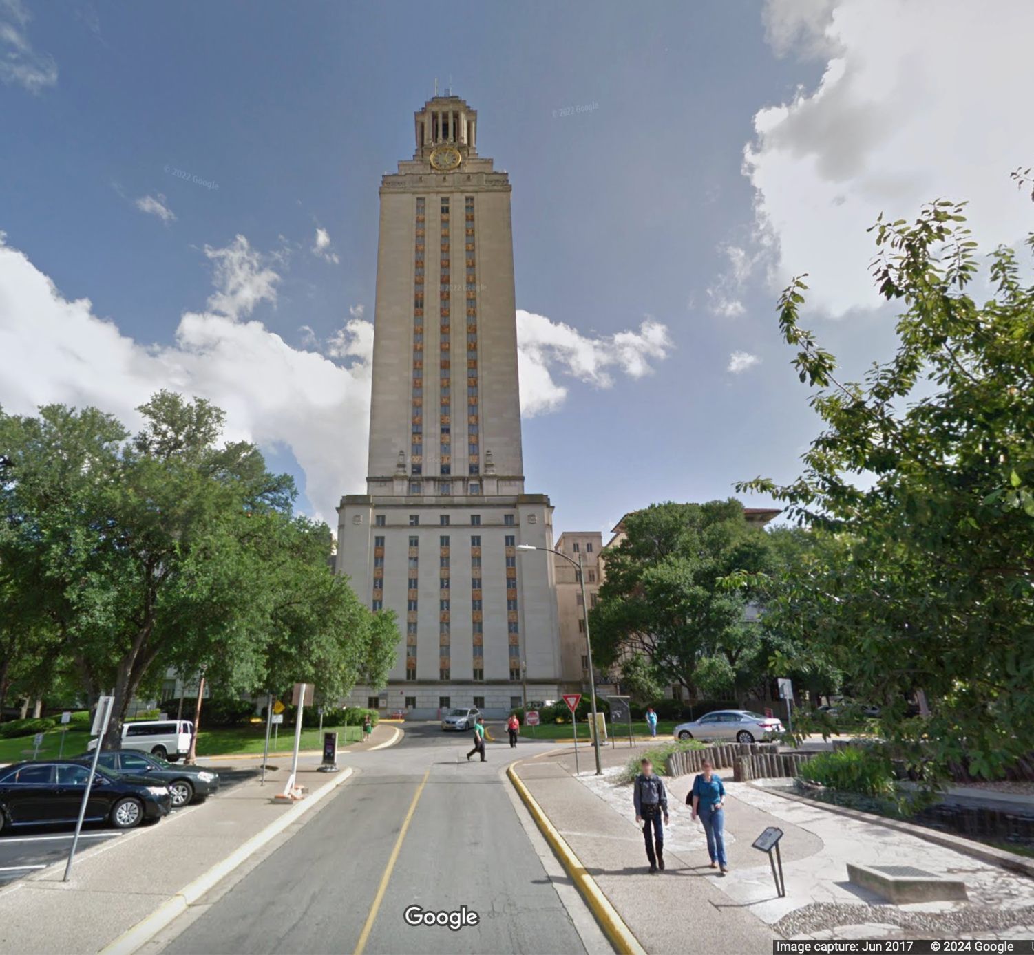 UT Austin campus, one of the nine campuses where students whose families making less than $100k won’t have to pay tuition starting in the fall 2025