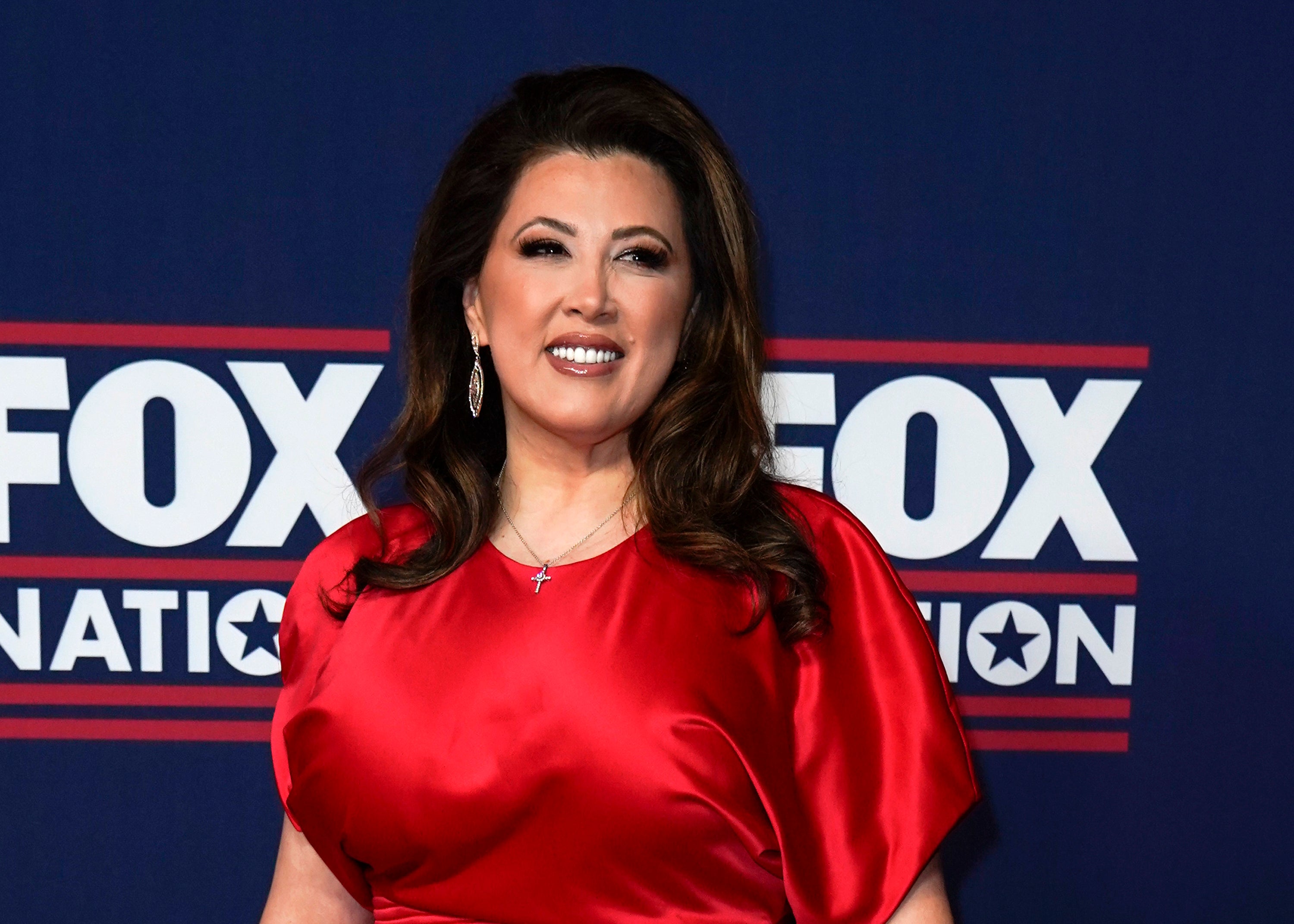 Janette Nesheiwat arrives at the Fox Nation’s Patriot Awards, November 16, 2023, in Nashville, Tennessee