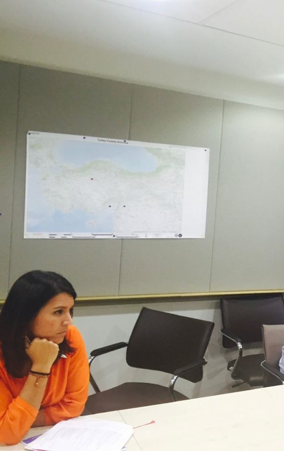 Gabbard on a congressional fact-finding mission to southern Turkey in June 2015