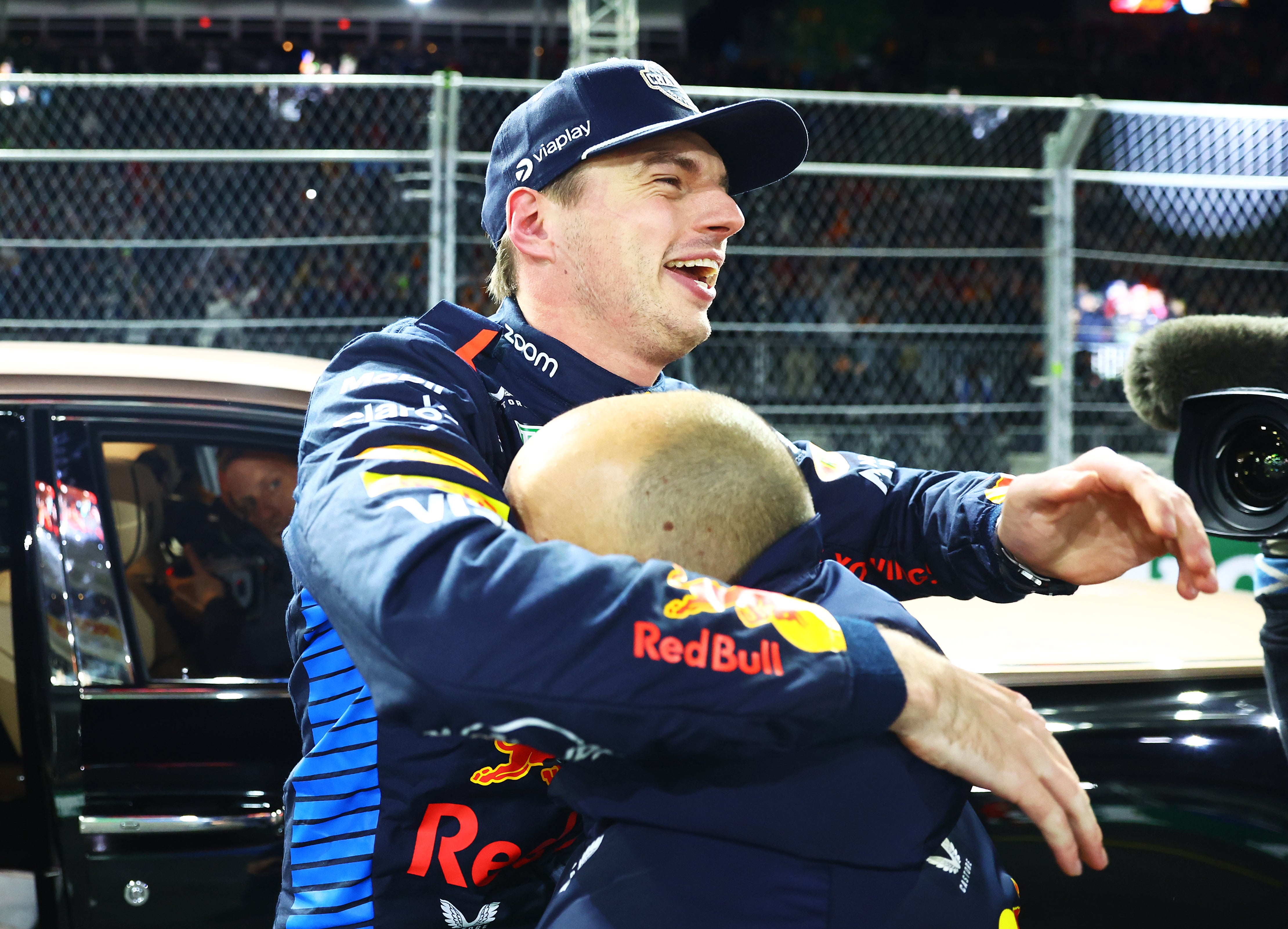 Verstappen celebrates his fourth F1 title in a row