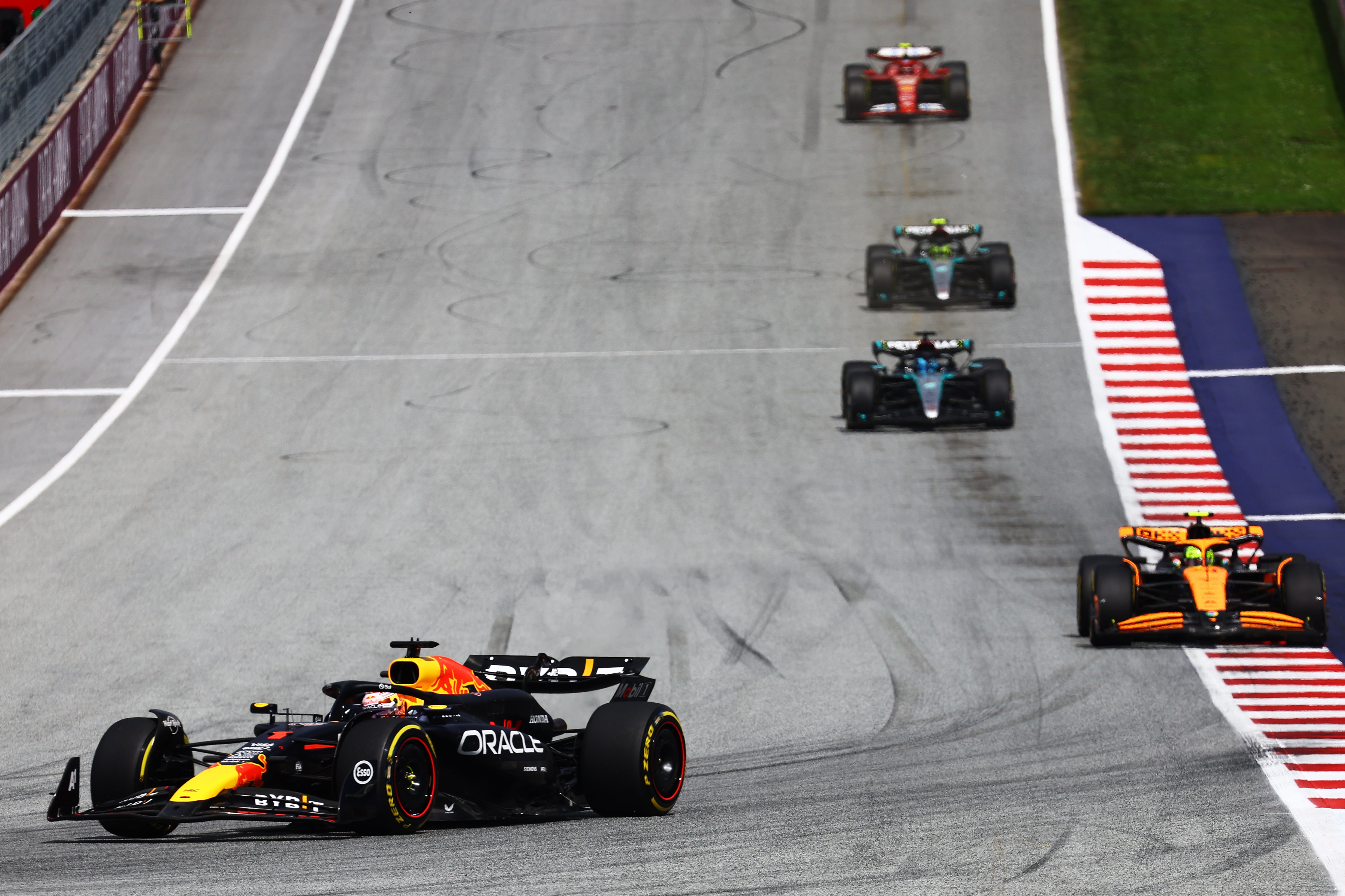 Norris and Verstappen collided in Austria