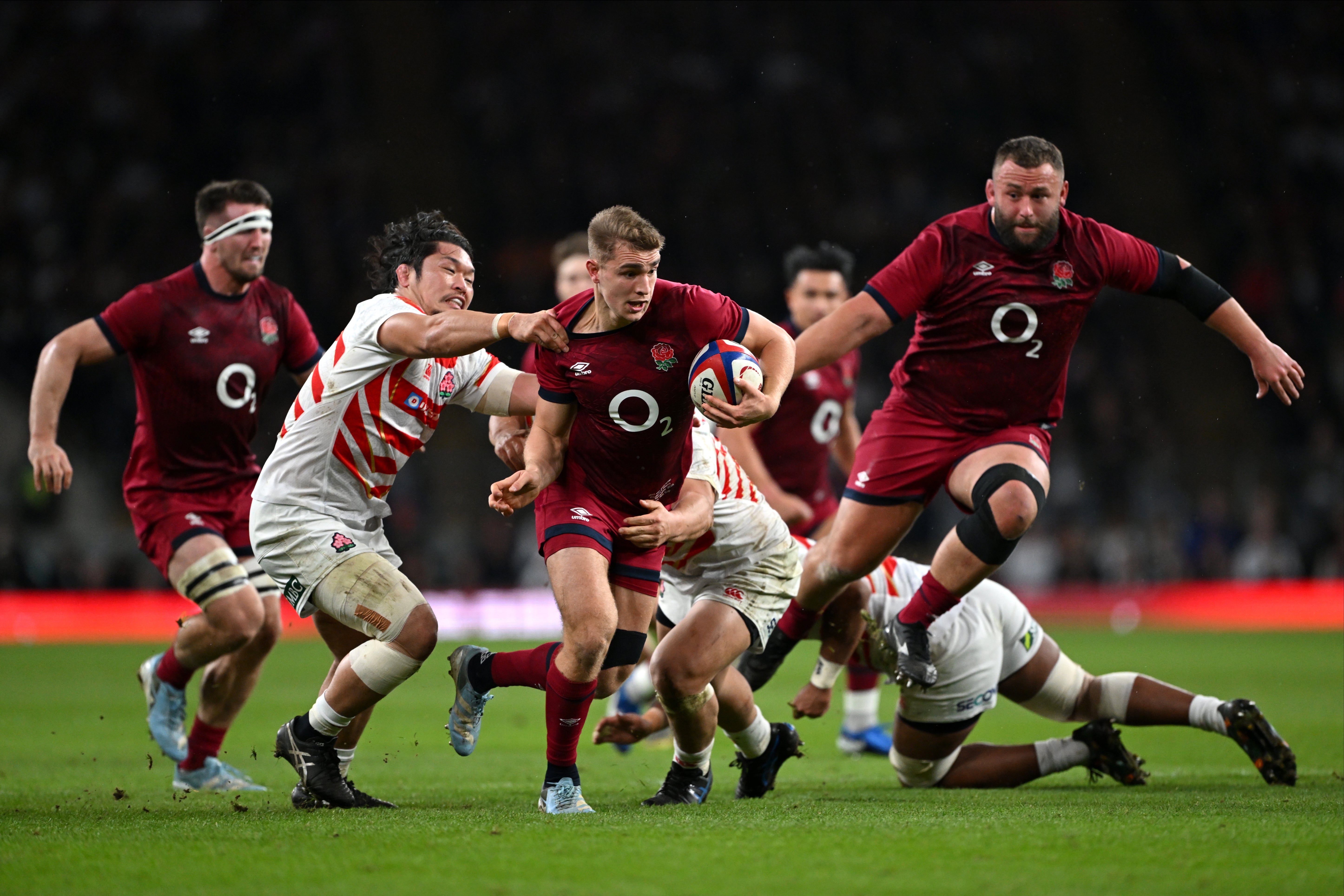 England excelled in attack at Twickenham