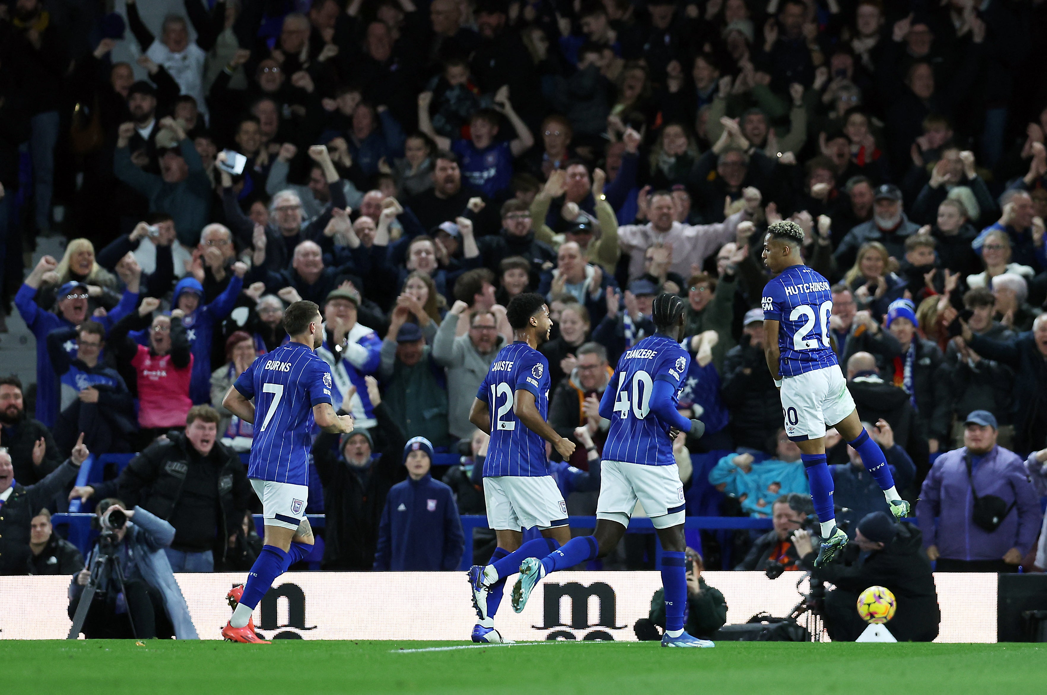 Omari Hutchinson scored a brilliant equaliser, finding the top corner