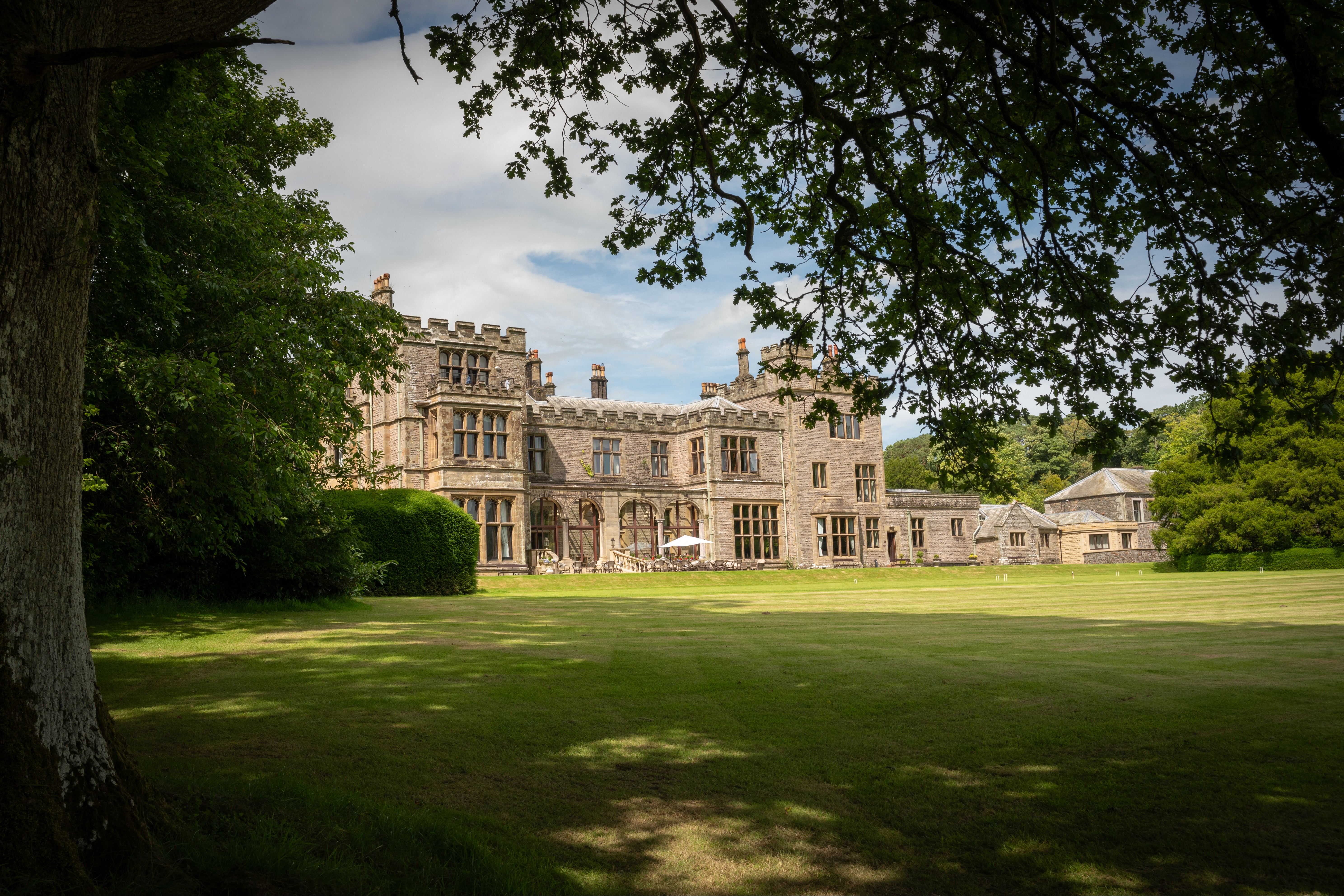 Family spaces with bunk beds and interconnecting rooms are available at Armathwaite Hall