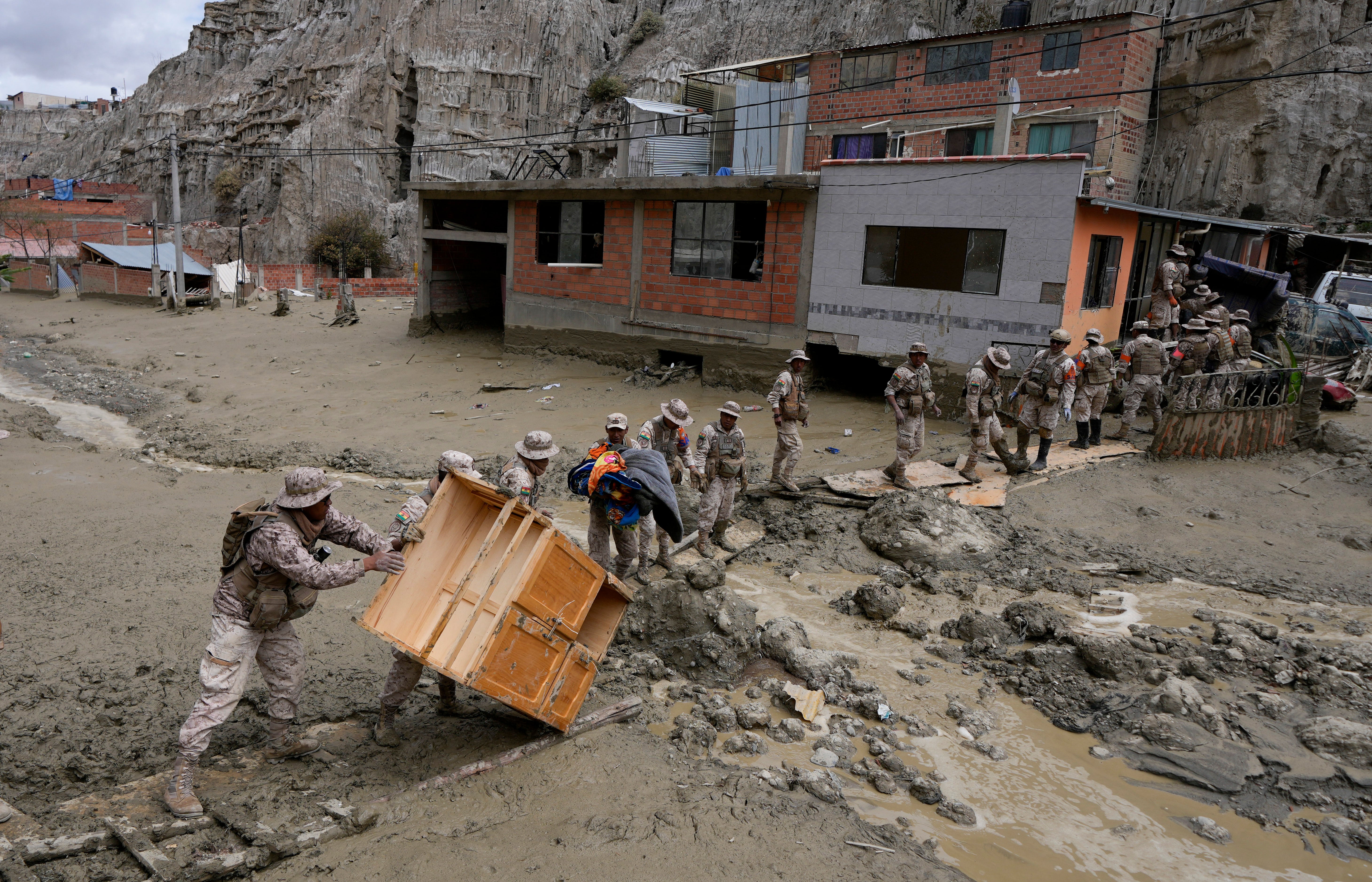 Bolivia Landslide