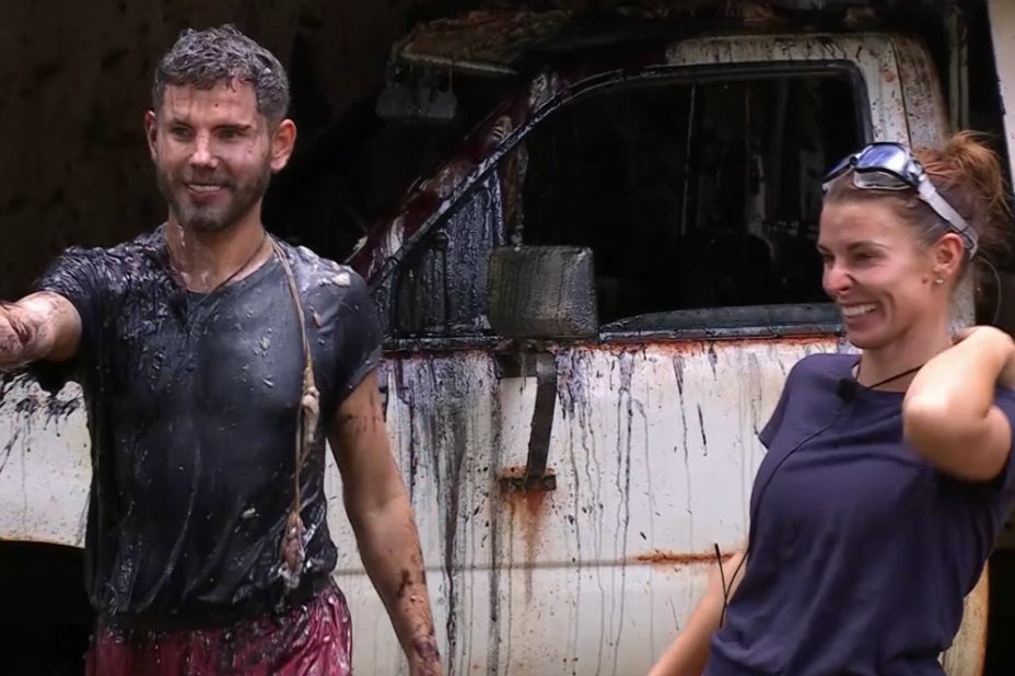 Dean and Coleen after their challenge