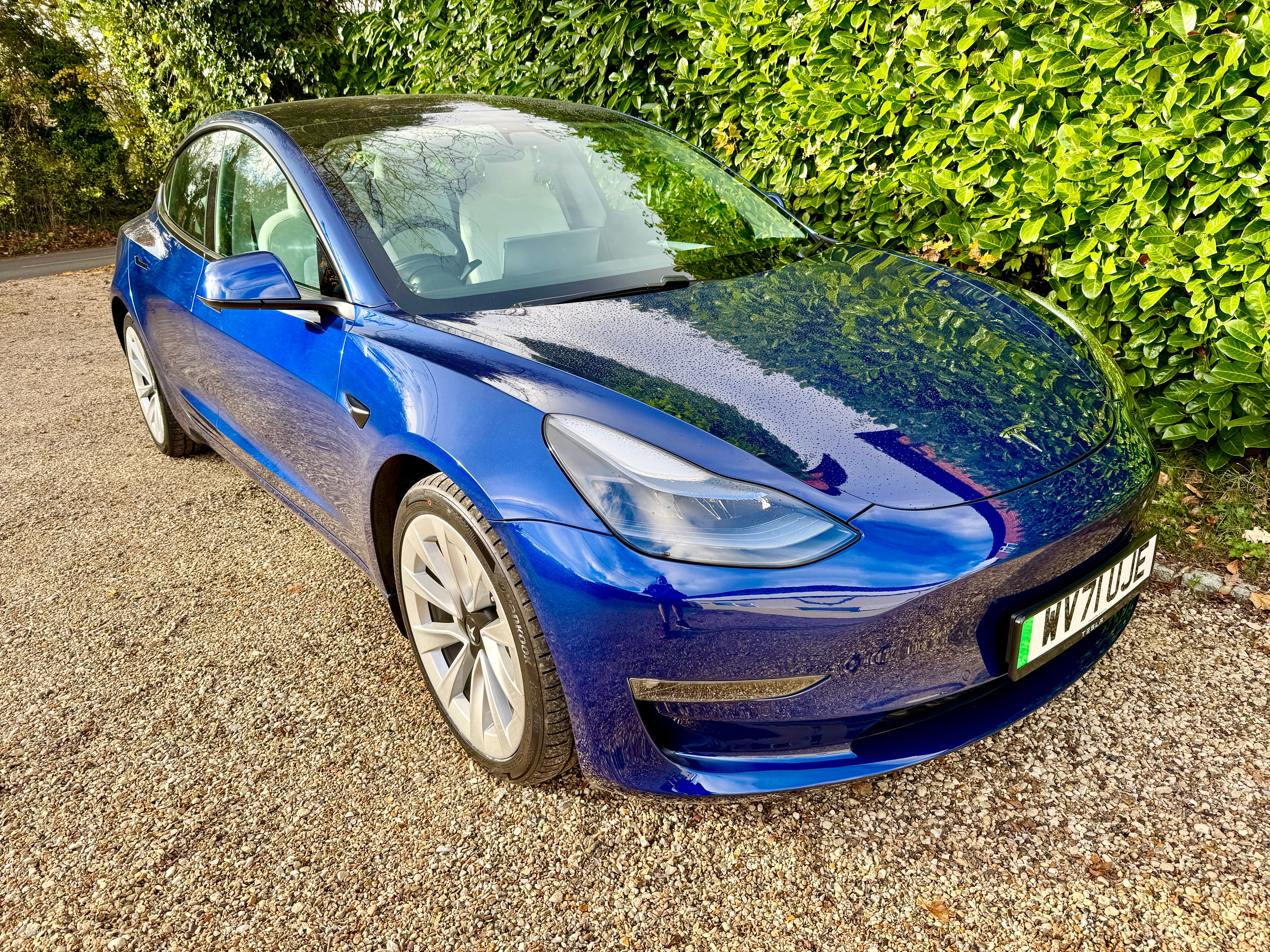 Our certified pre-owned Tesla Model 3 arrived in pristine condition