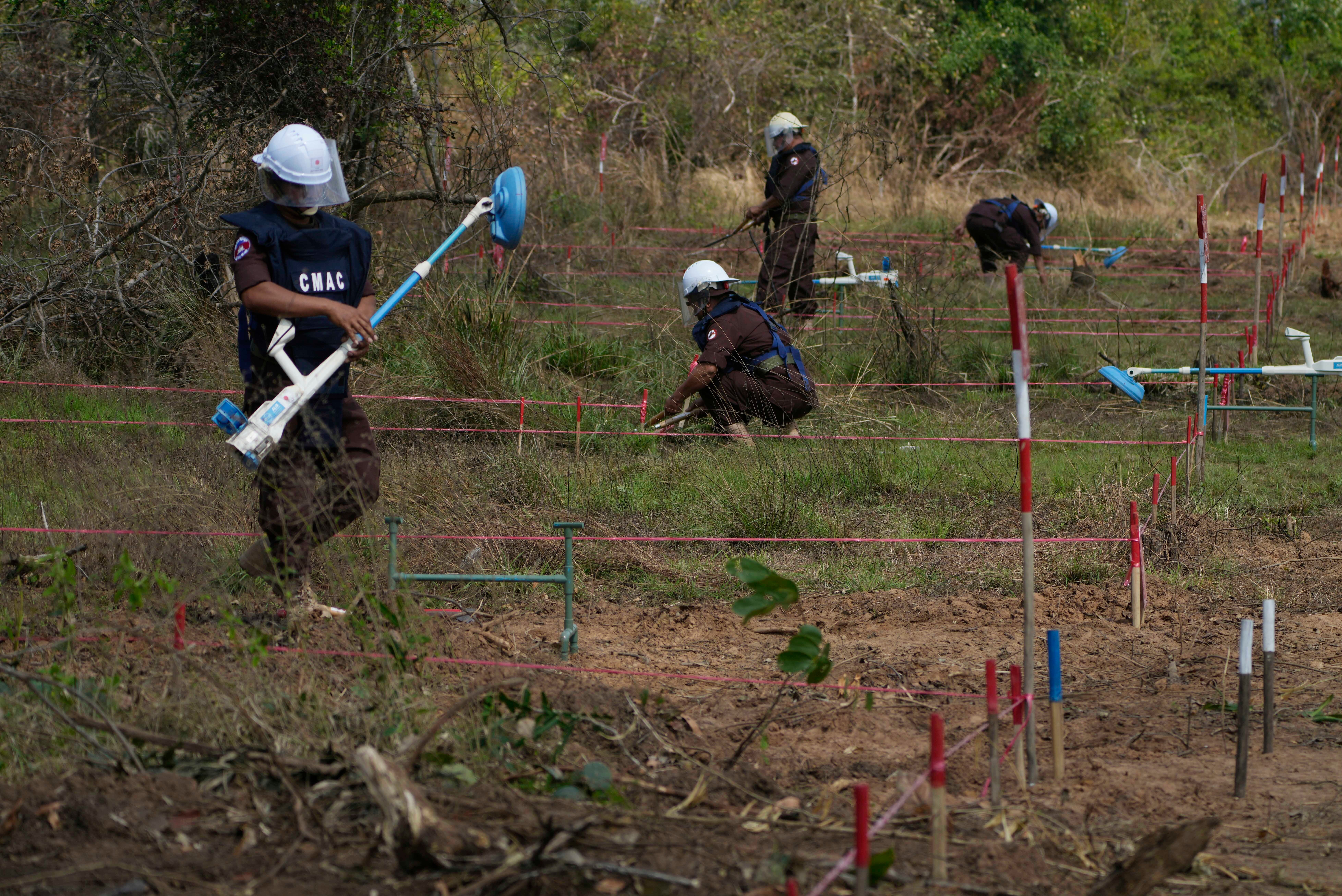 Cambodia Land Mine Treaty