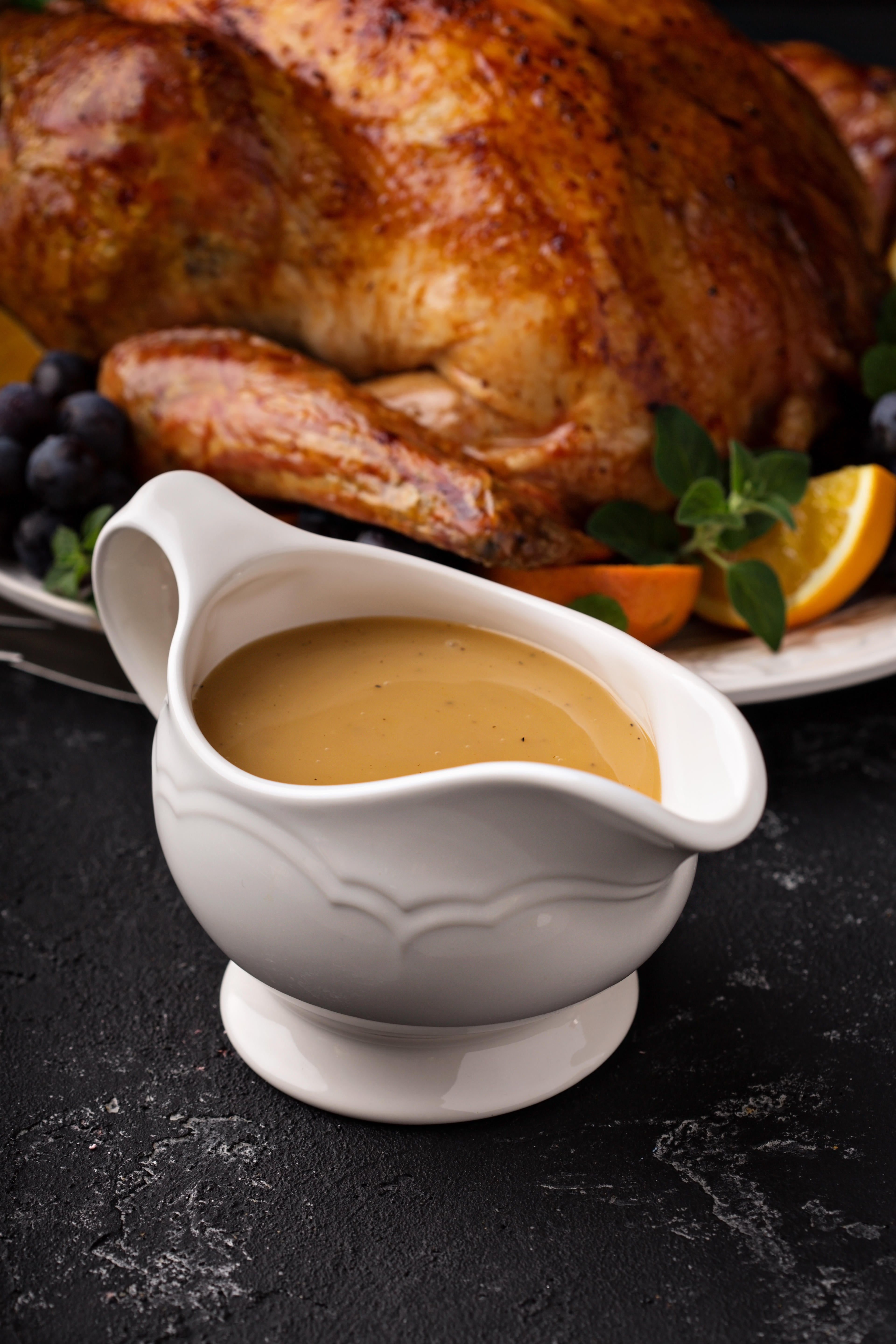 Keep some extra gravy in the refrigerator for second helpings