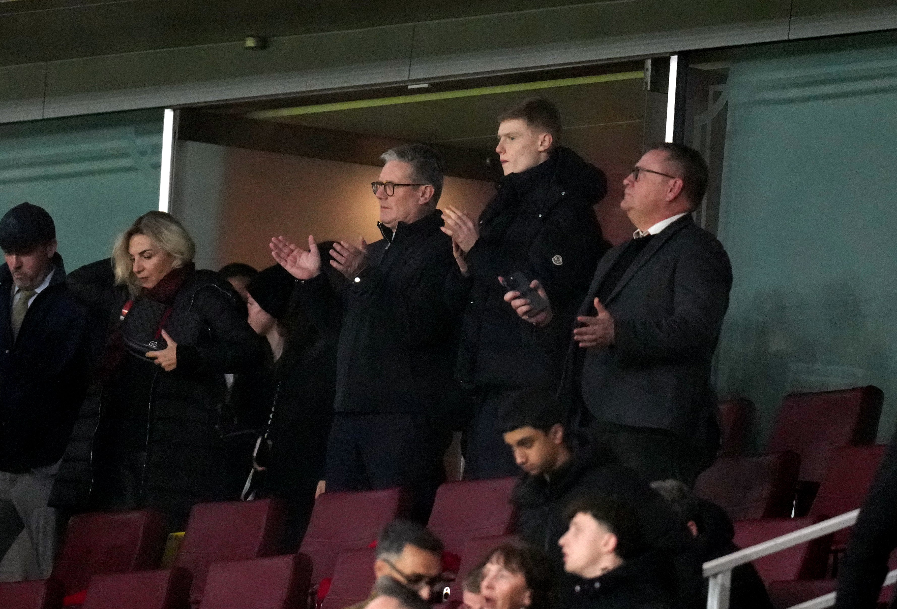 Starmer enjoyed a weekend of watching Arsenal football and his daughter’s birthday