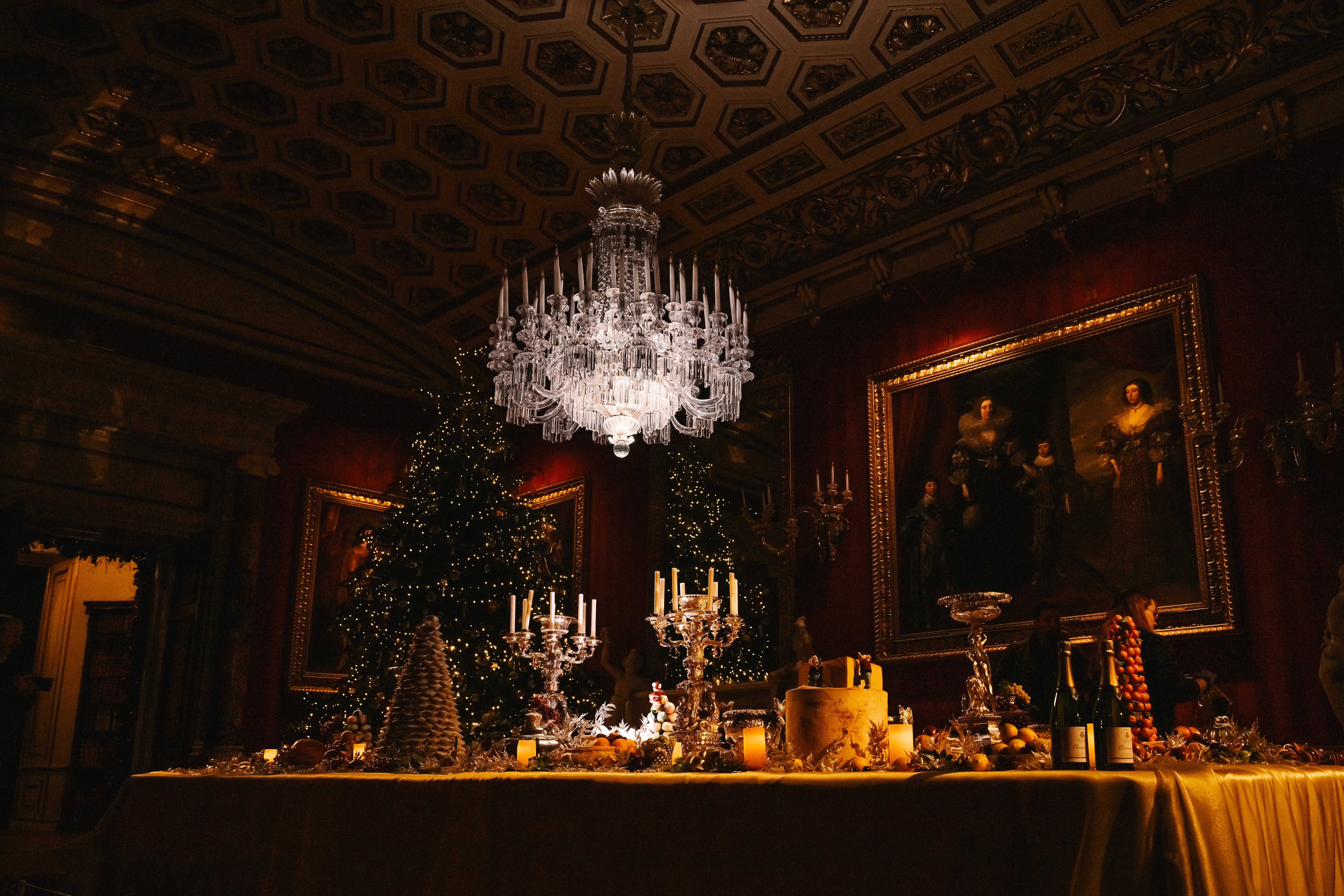 Take in some seriously impressive decorations with a trip to Chatsworth House