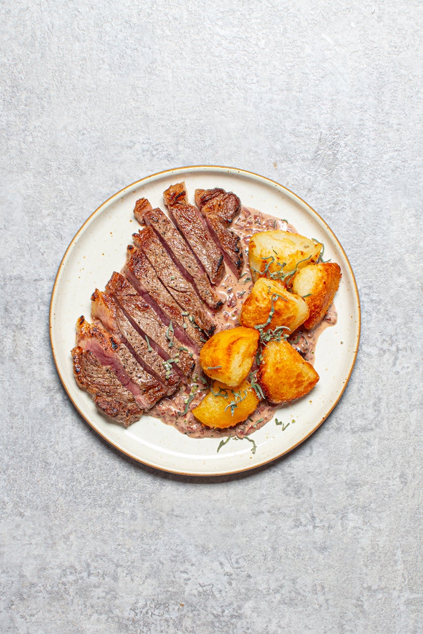 Deck your plates with golden spuds and juicy steaks – fa-la-la-la-fabulous