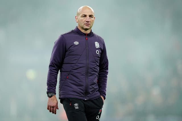 <p>England head coach Steve Borthwick has presided over an autumn consisting of three defeats and one win (Mike Egerton/PA)</p>