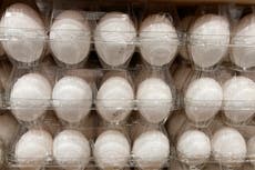 No Yolk! Egg prices jump by 63 percent in a year now costing an average of $3.37