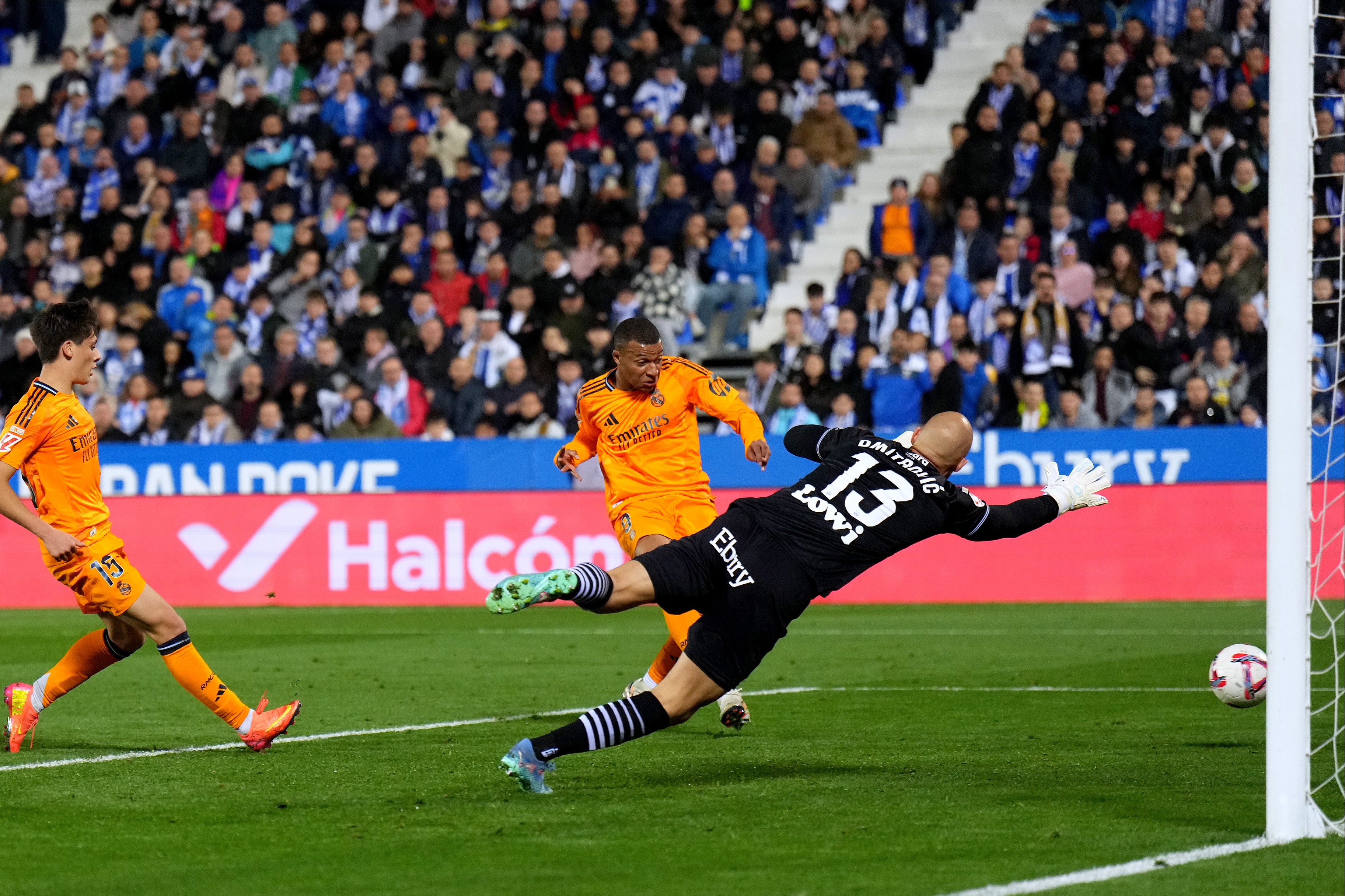 Kylian Mbappe scored against Leganes but it was not a goal that showed his individual brilliance