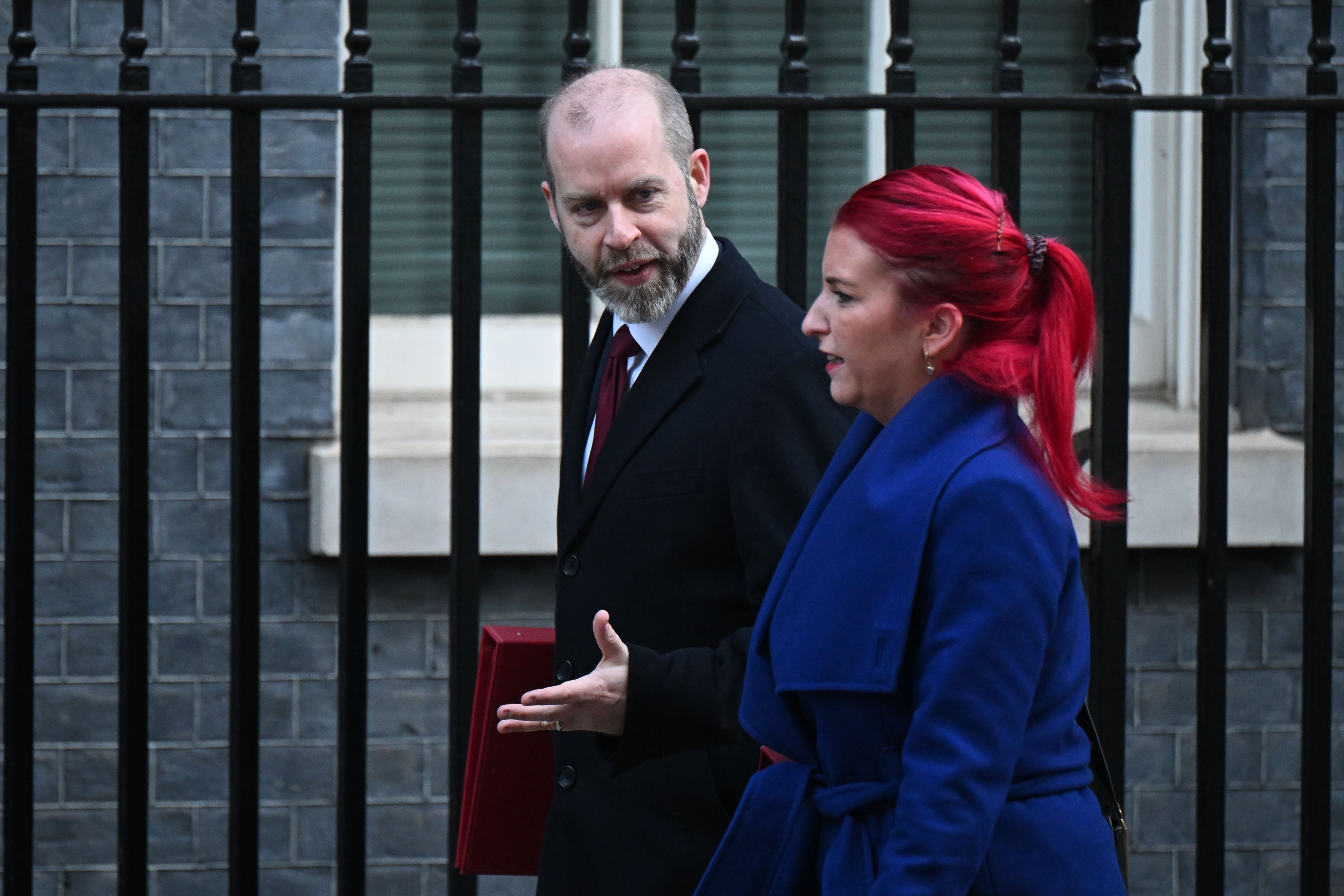 Business Secretary Jonathan Reynolds and Secretary of State for Transport Louise Haigh