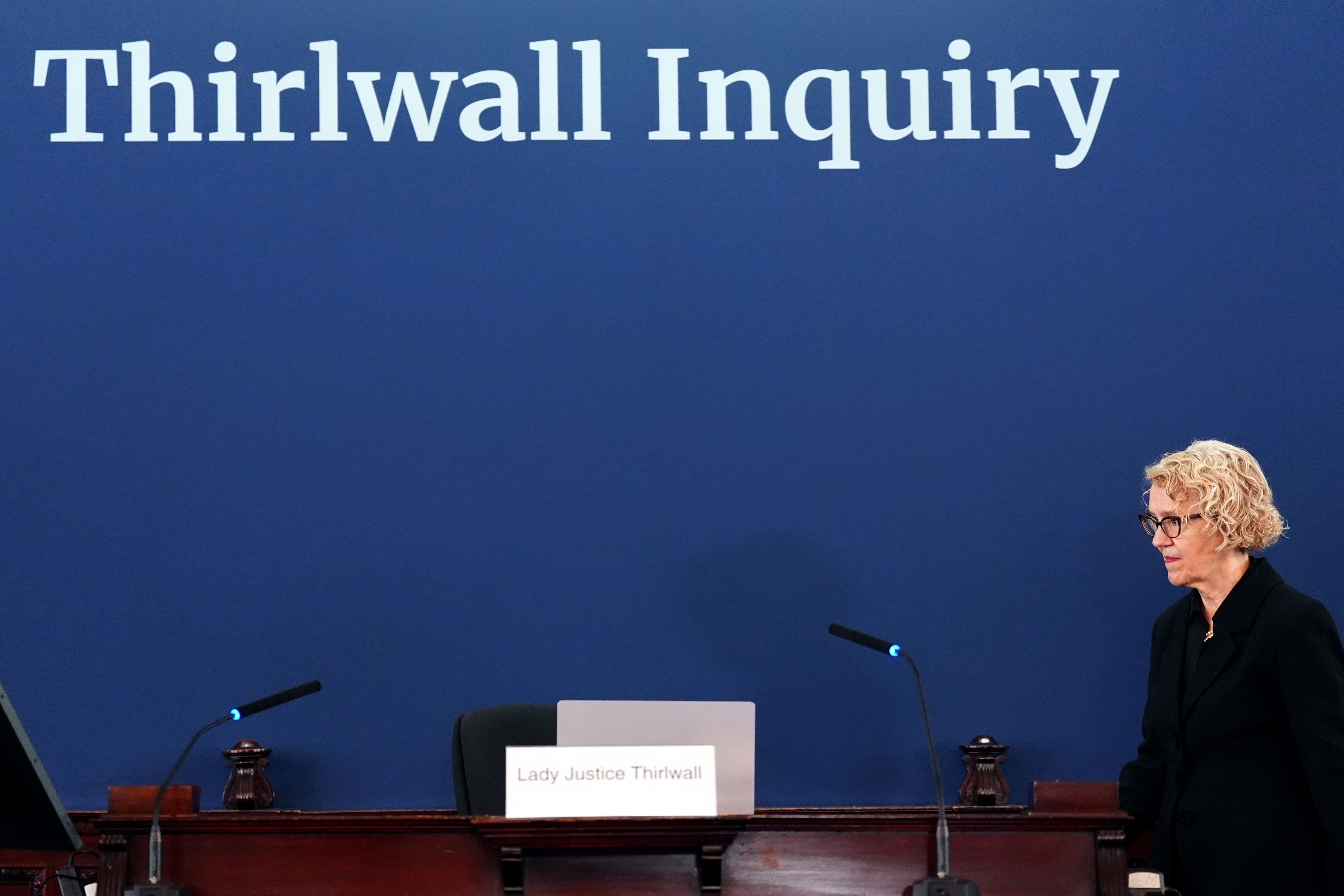 The Thirlwall Inquiry has heard how managers were aware of concerns about Letby (Peter Byrne/PA)