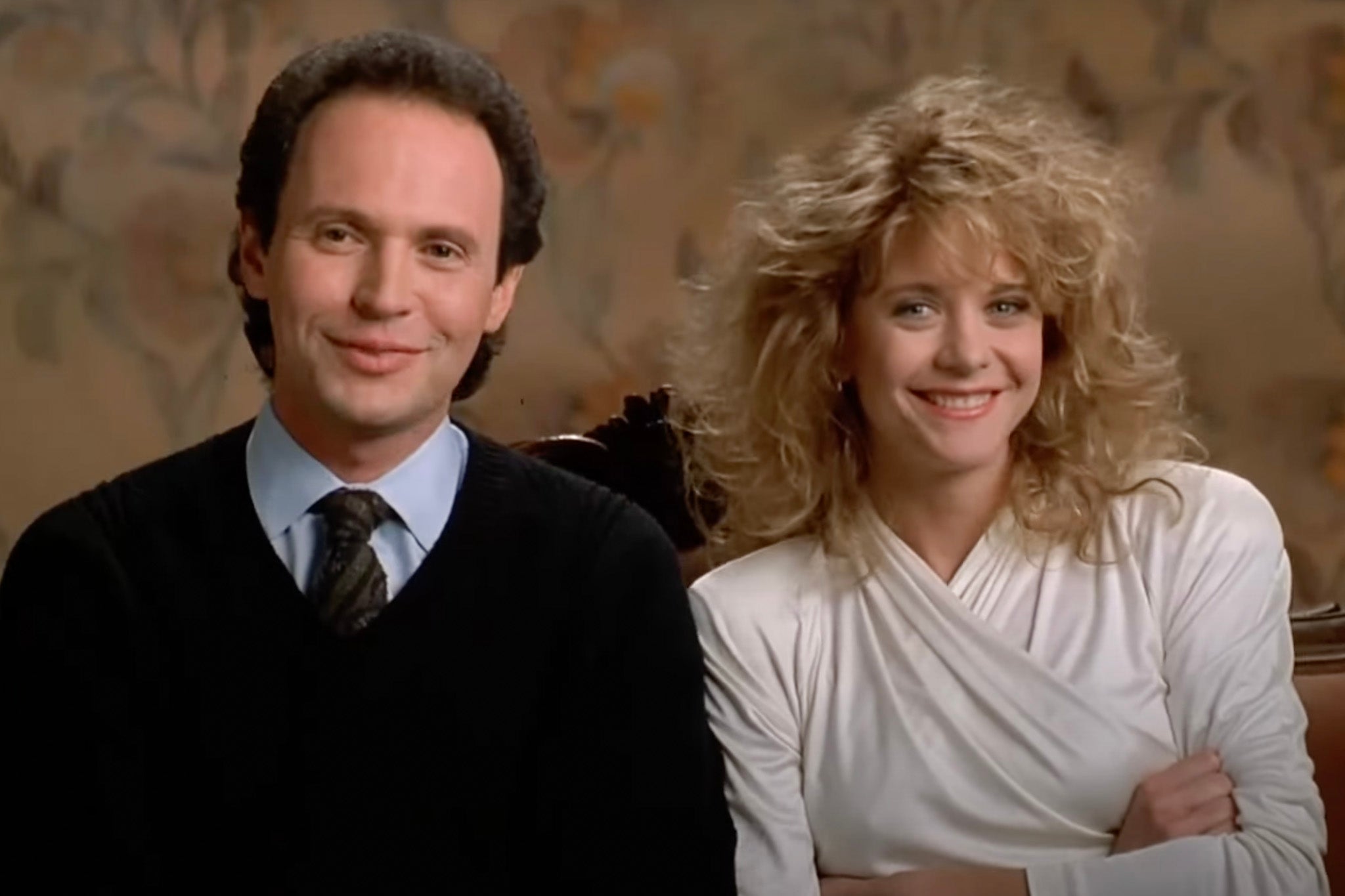 Meg Ryan and Billy Crystal as the titular characters in smash hit ‘When Harry Met Sally’