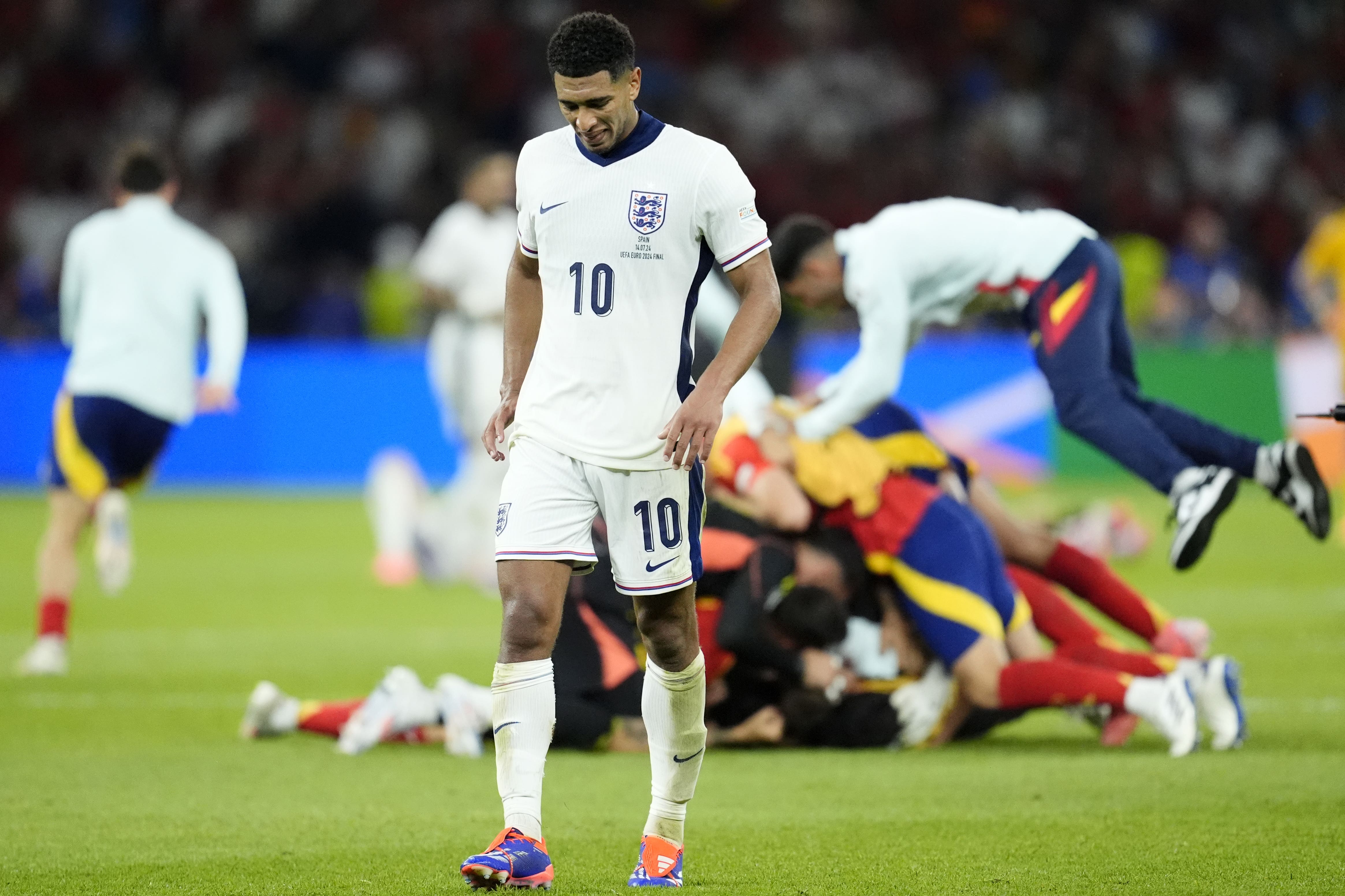 England fell short in the Euro 2024 final against Spain (Nick Potts/PA)