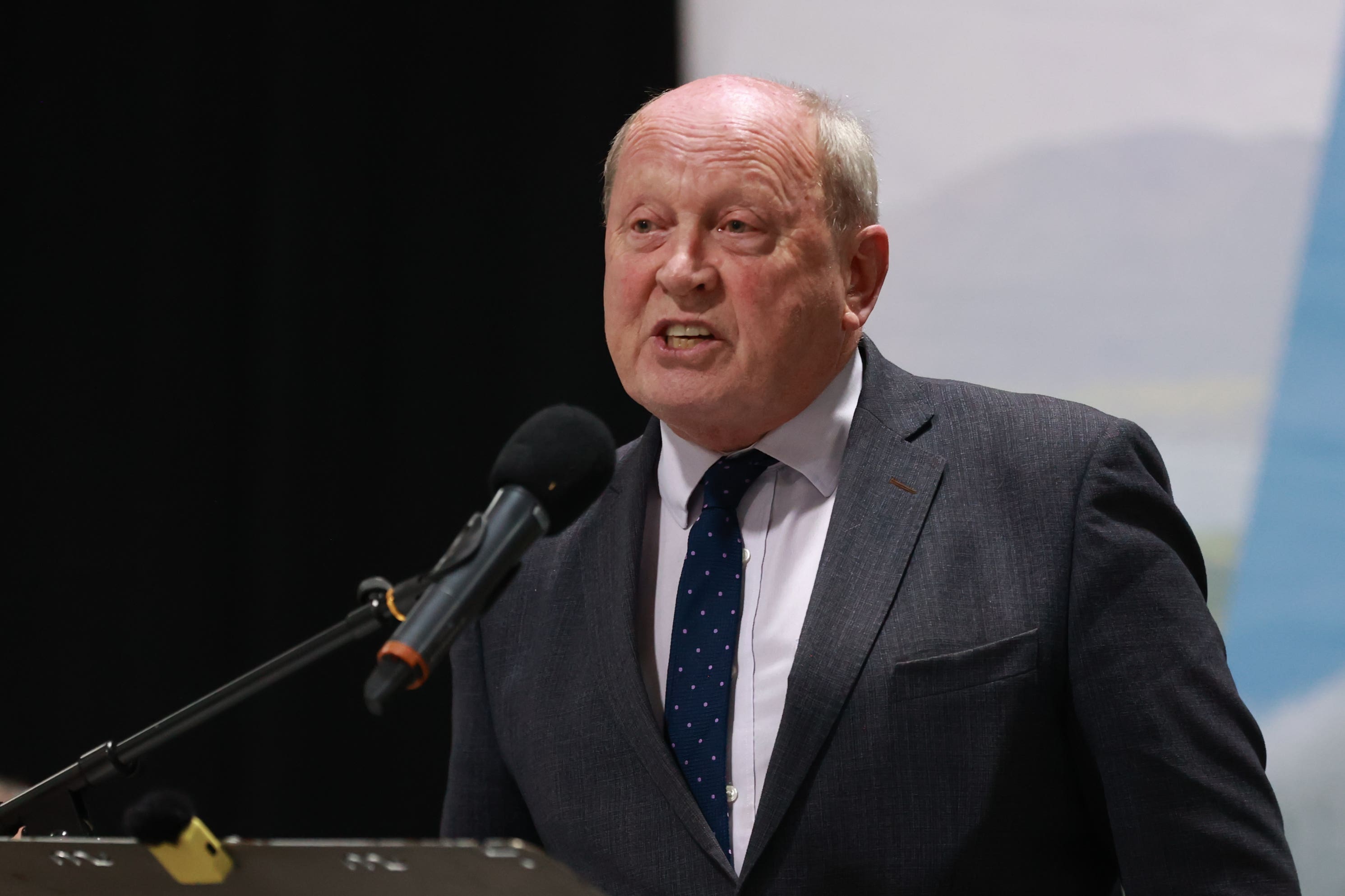 TUV MP Jim Allister (Liam McBurney/PA)