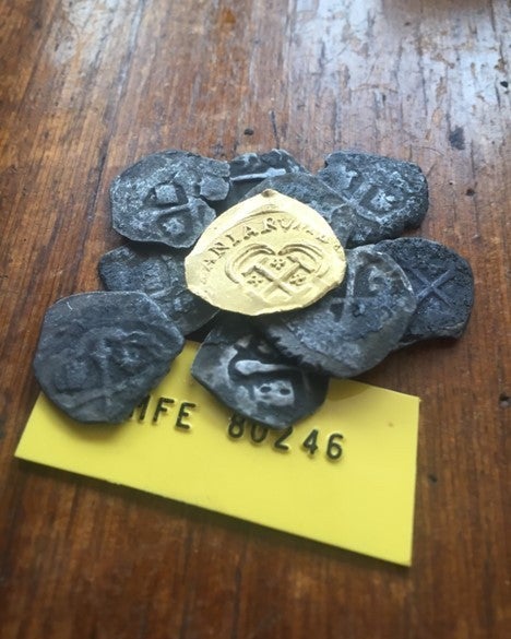 Florida’s Fish and Wildlife Commission has worked with historical preservation experts to authenticate and appraise the coins