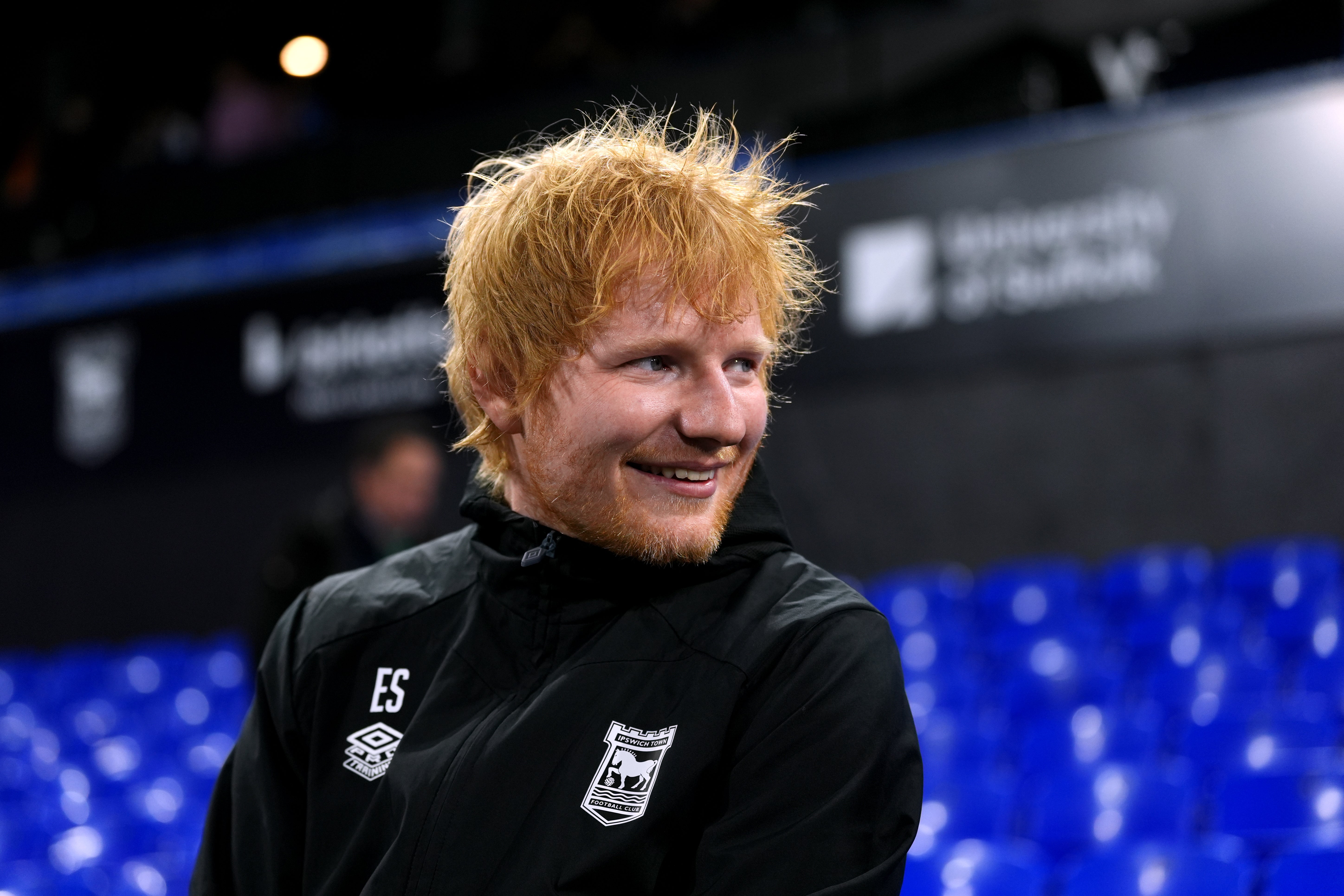 Ed Sheeran is a part-owner of Ipswich Town