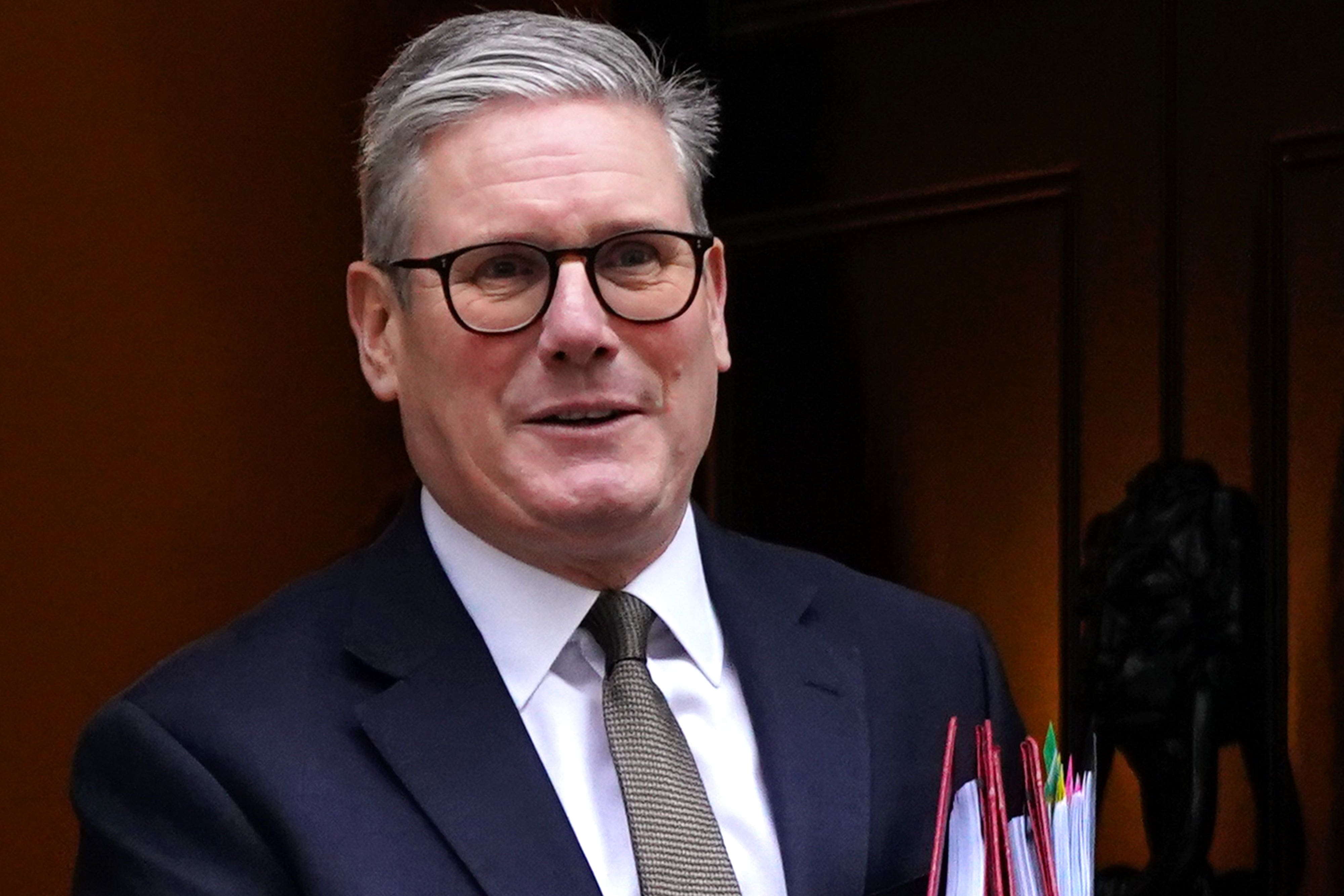 Prime Minister Sir Keir Starmer departing 10 Downing Street, London (Ben Whitley/PA)