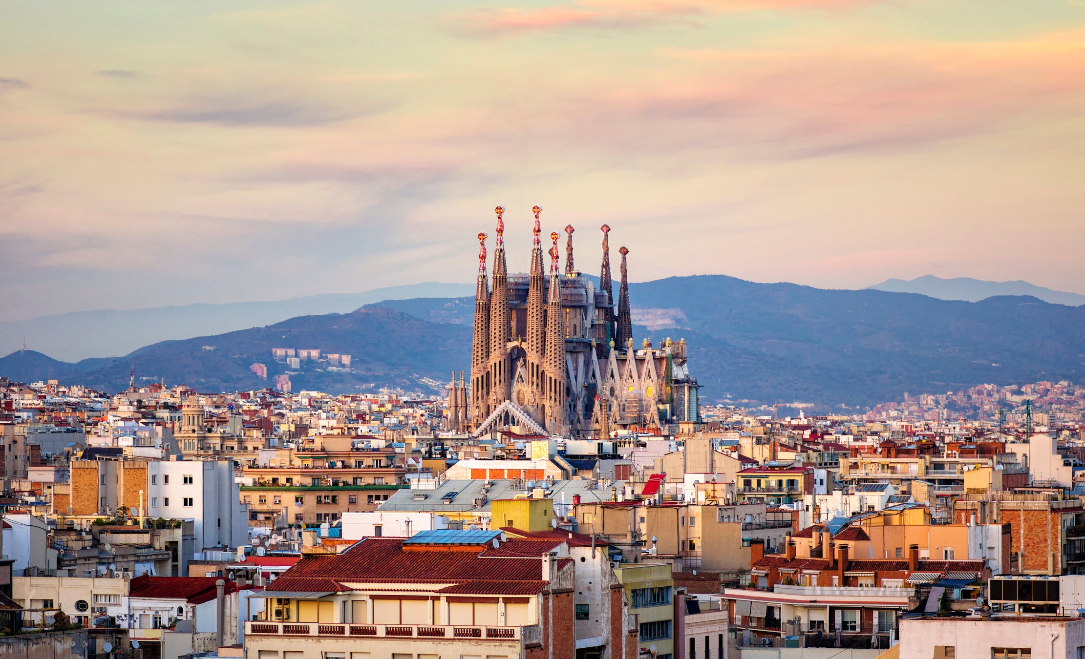 The Sagrada Familia is one of the top attractions in this Spanish city