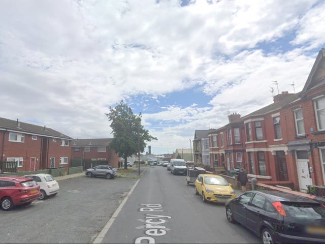 <p>Percy Road in Seacombe, Wirral</p>