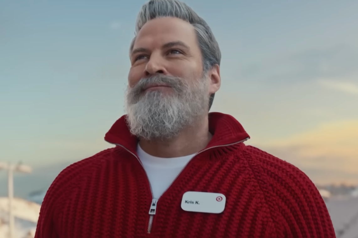 Brent Bailey stars as Target employee ‘Kris K.’ in new holiday campaign