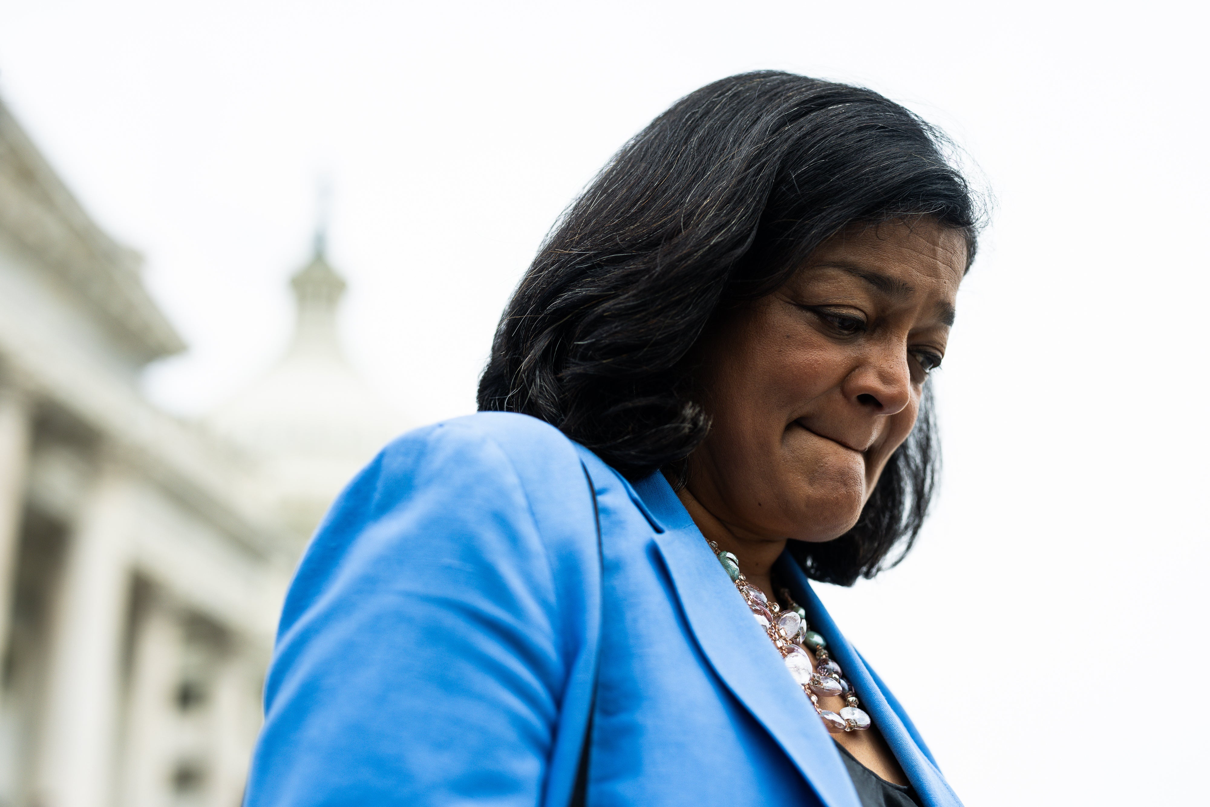 Congressional Progressive Caucus Chairwoman Pramila Jayapal touted how her home state of Washington was one of the few states that moved leftward while other blue states moved to the right.