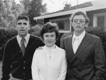 Doug Hegdahl (right) with US Navy Lieutenant Commander Richard Stratton and his wife, Alice Stratton, at their California home in 1973 not long after Dick Stratton’s release from the Hanoi Hilton. Stratton and Doug became close friends and allies during the six weeks they shared a cell together in 1967 and renewed their friendship after Stratton was released