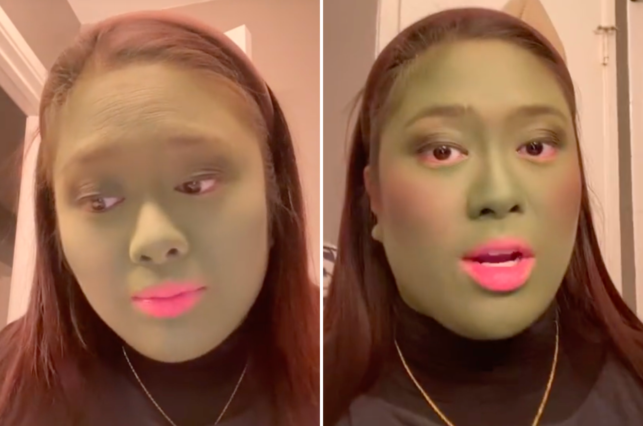 ‘Wicked’ fans have apparently been made to wash off any face paint before entering a screening