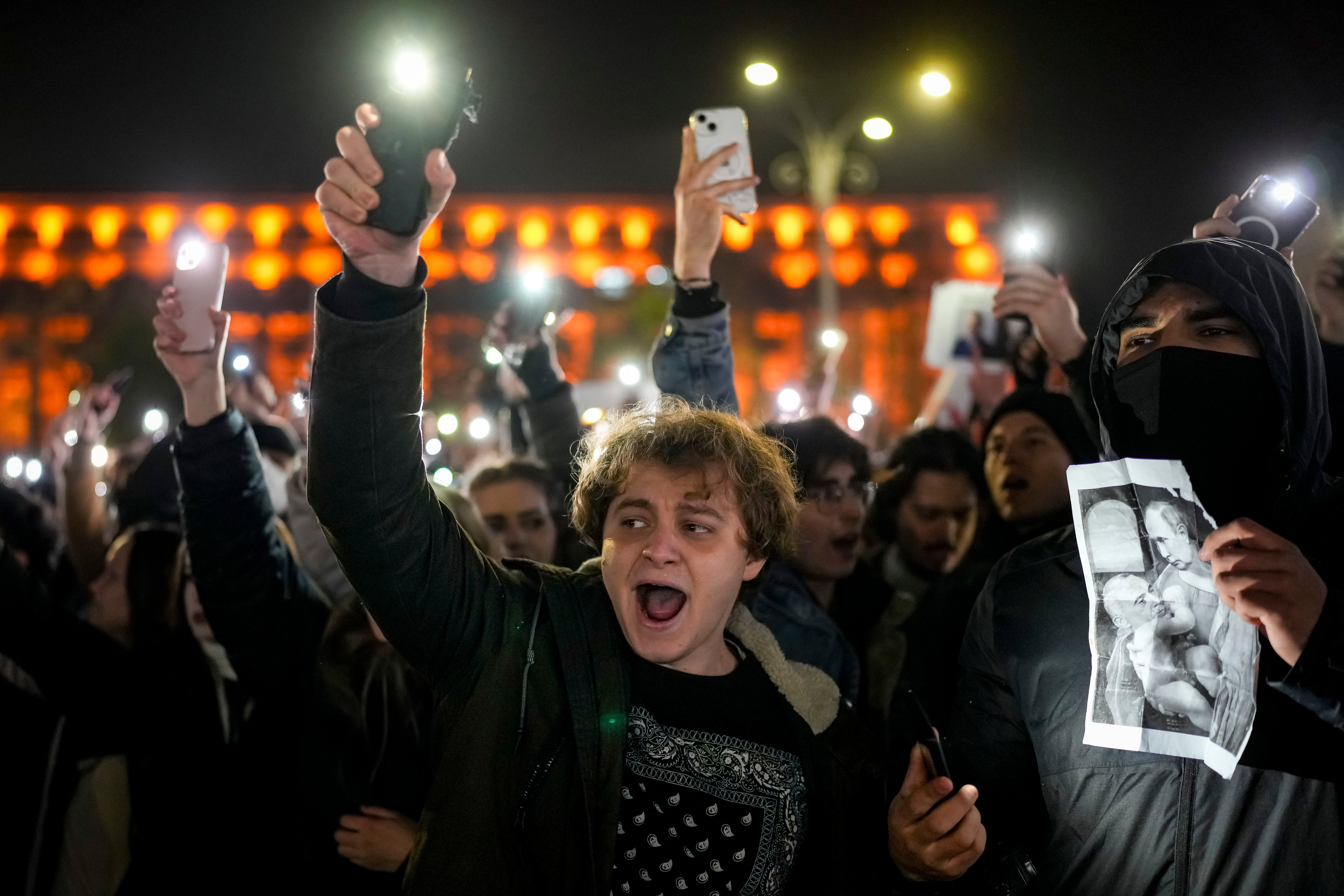Romania Election Protest