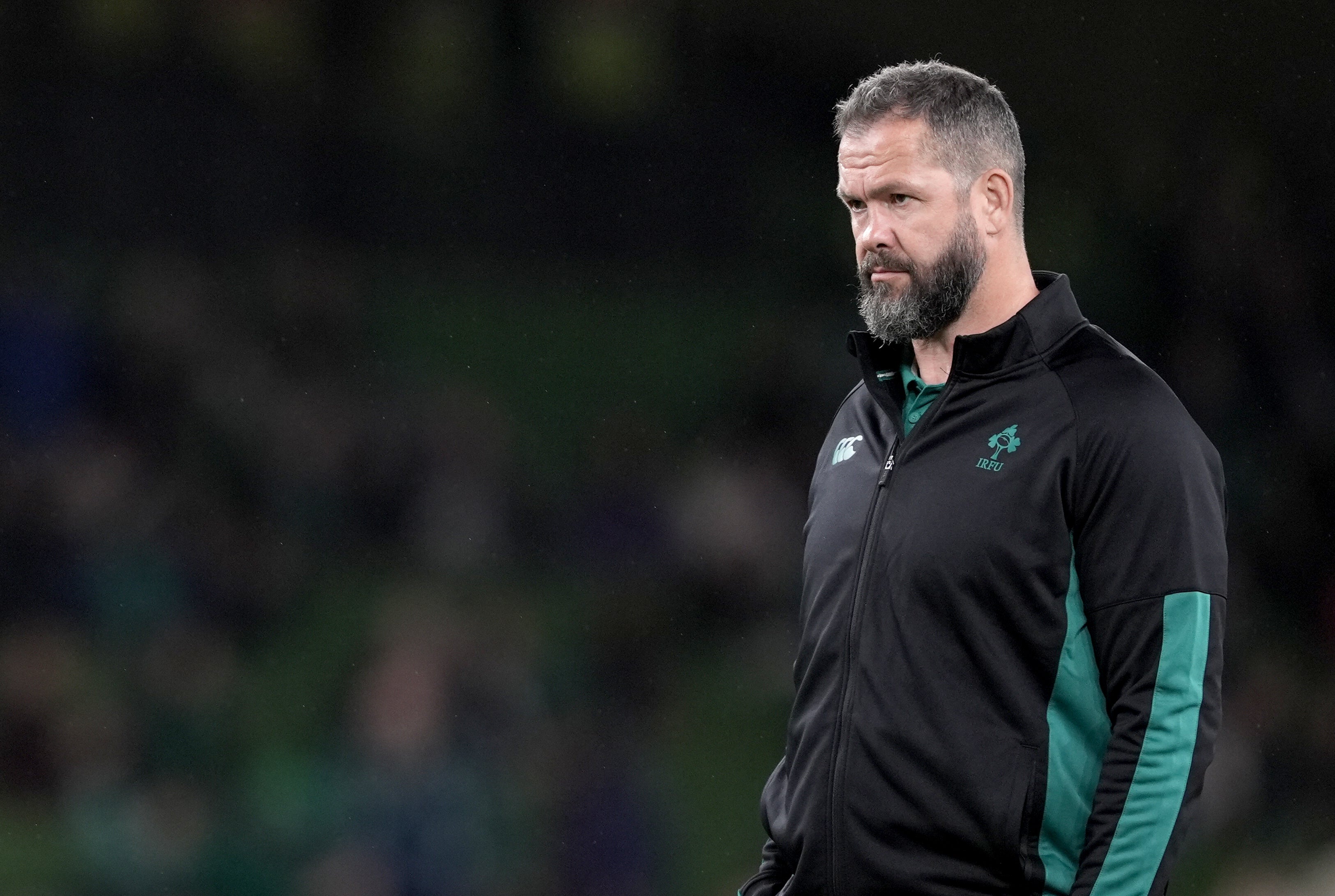 Ireland head coach Andy Farrell will lead next summer’s British and Irish Lions tour of Australia (Brian Lawless/PA)