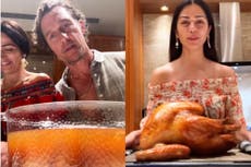 Matthew McConaughey and his wife Camila make ‘Tequila Turkey’ for Thanksgiving