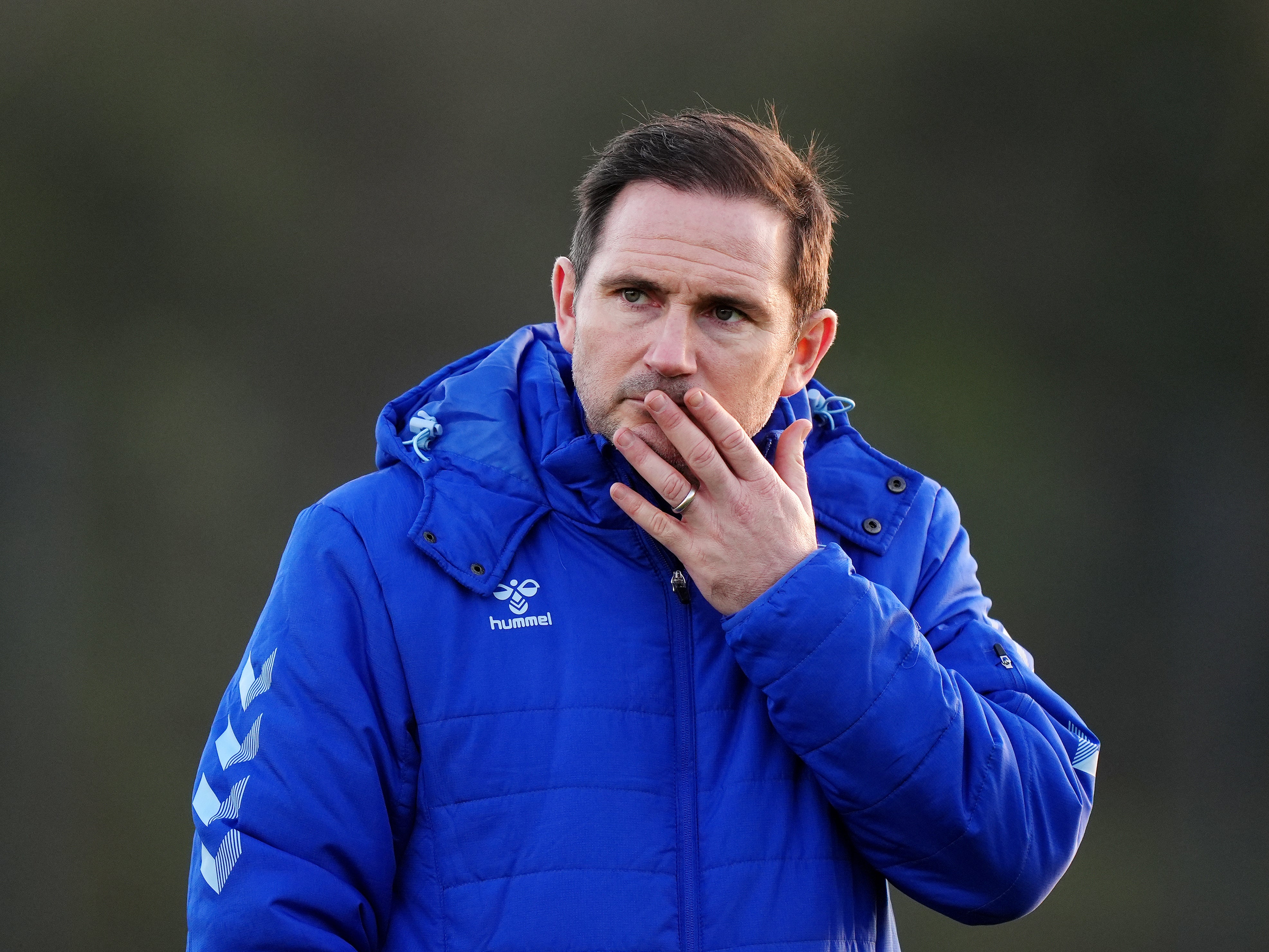 New Coventry City manager Frank Lampard during a training session