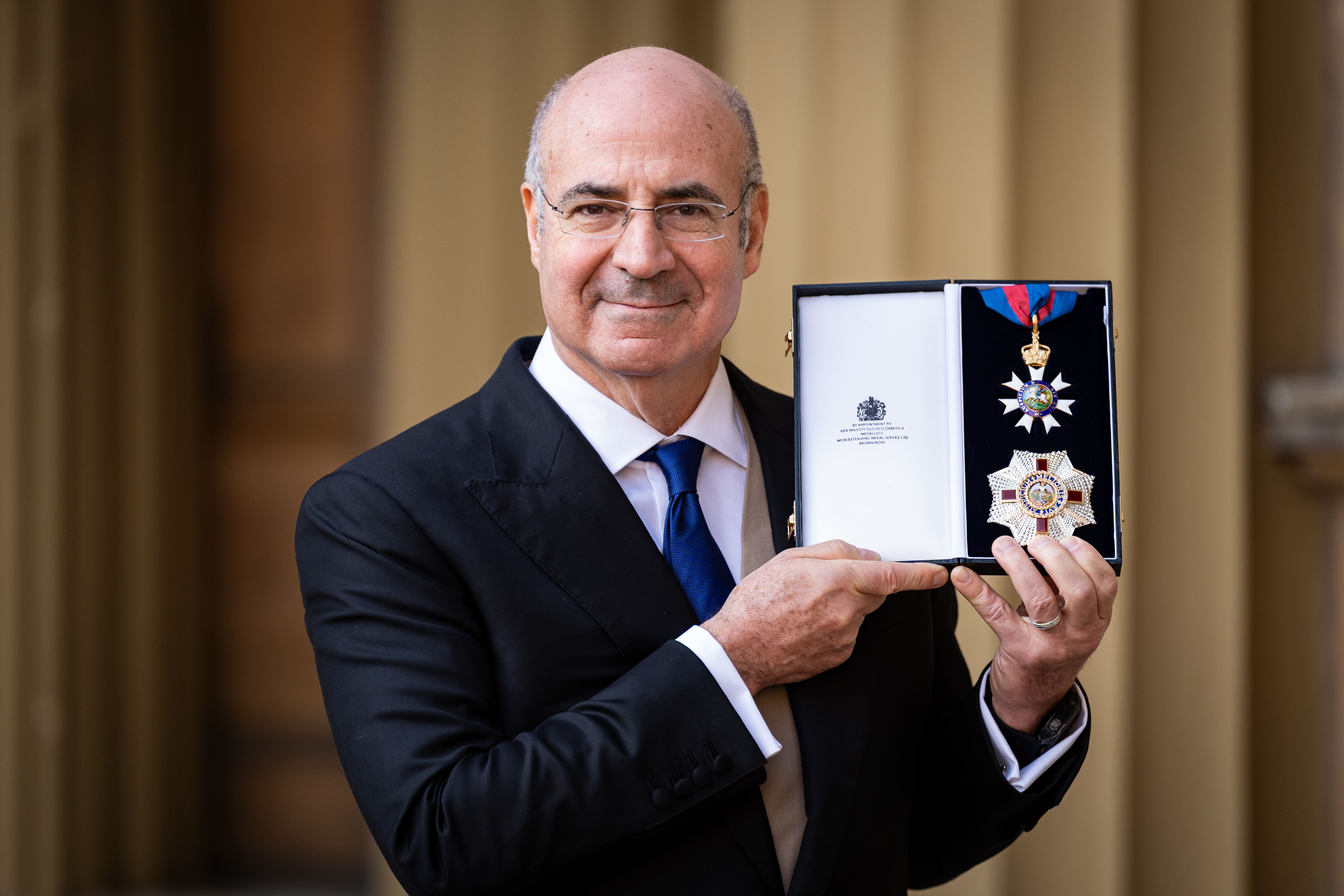 Sir William Browder was appointed Knight Commander of the Order of St Michael and St George on Thursday (Aaron Chown/PA)