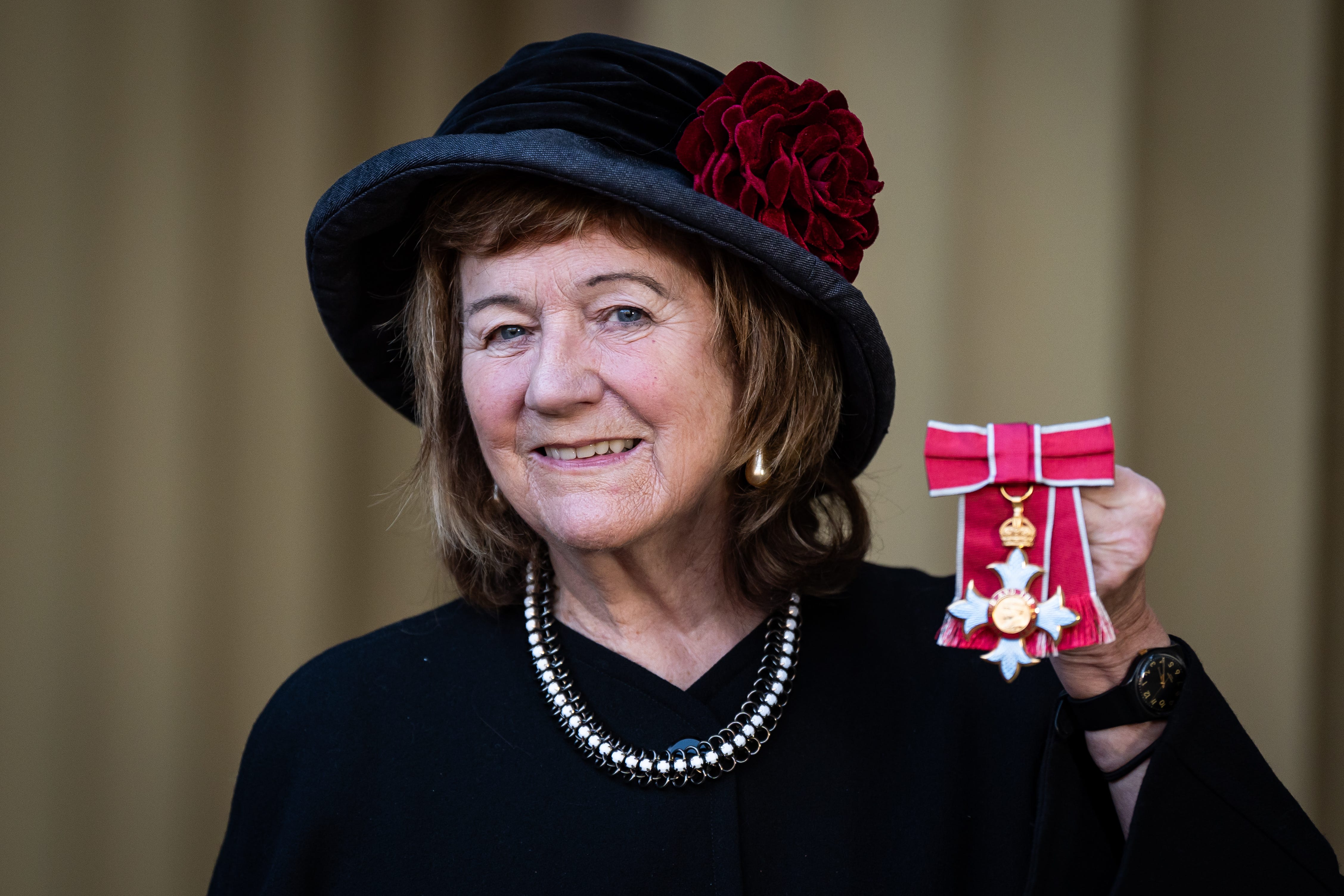 Professor Jay was made a CBE on Thursday for prevention of child sexual abuse (Aaron Chown/PA)