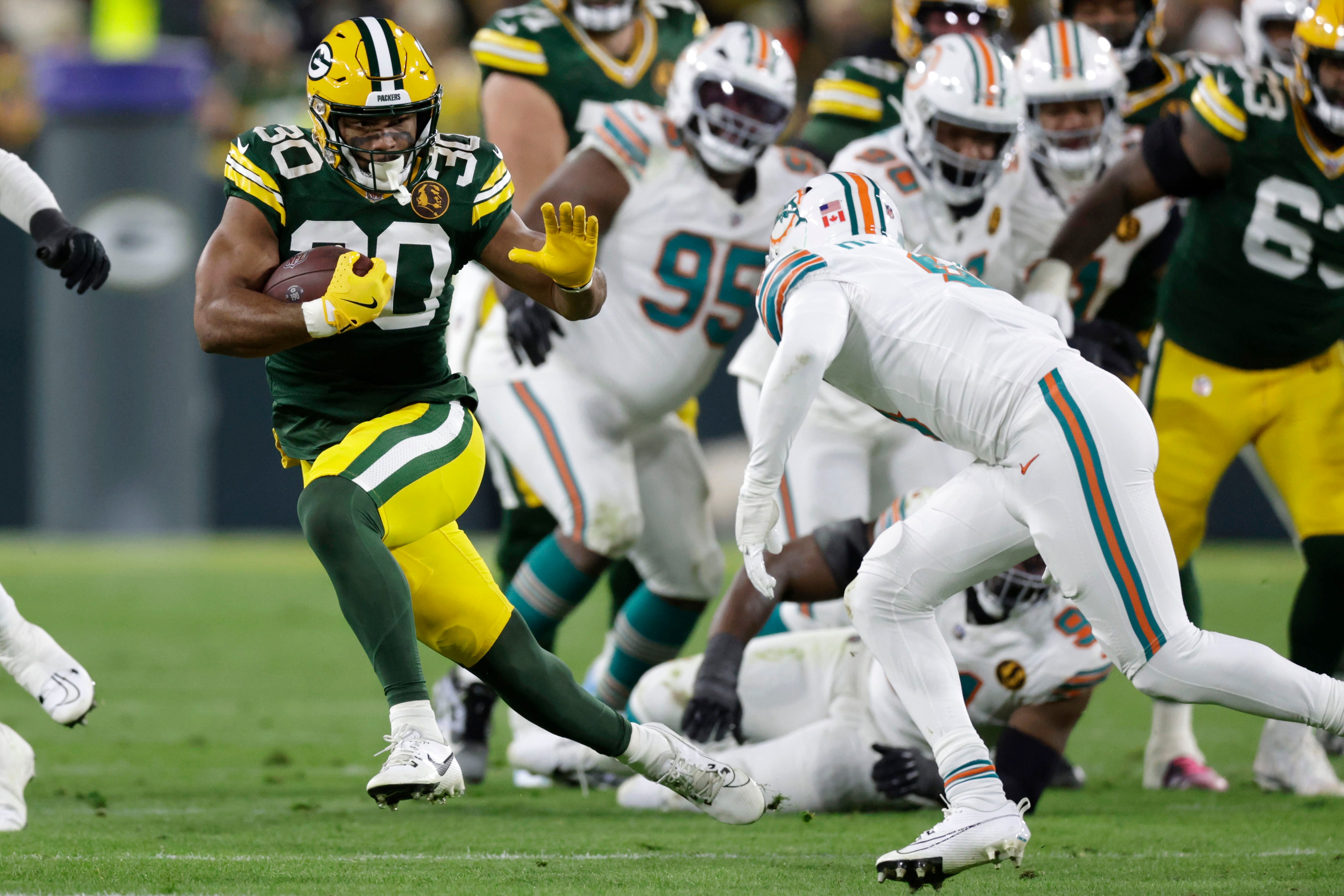 Dolphins Packers Football