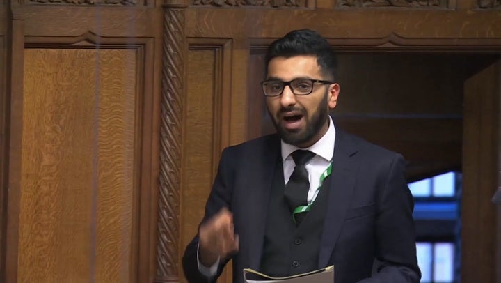 The abuse called Mr Hussain’s Britishness into question despite the MP being born in Burnley, Lancashire