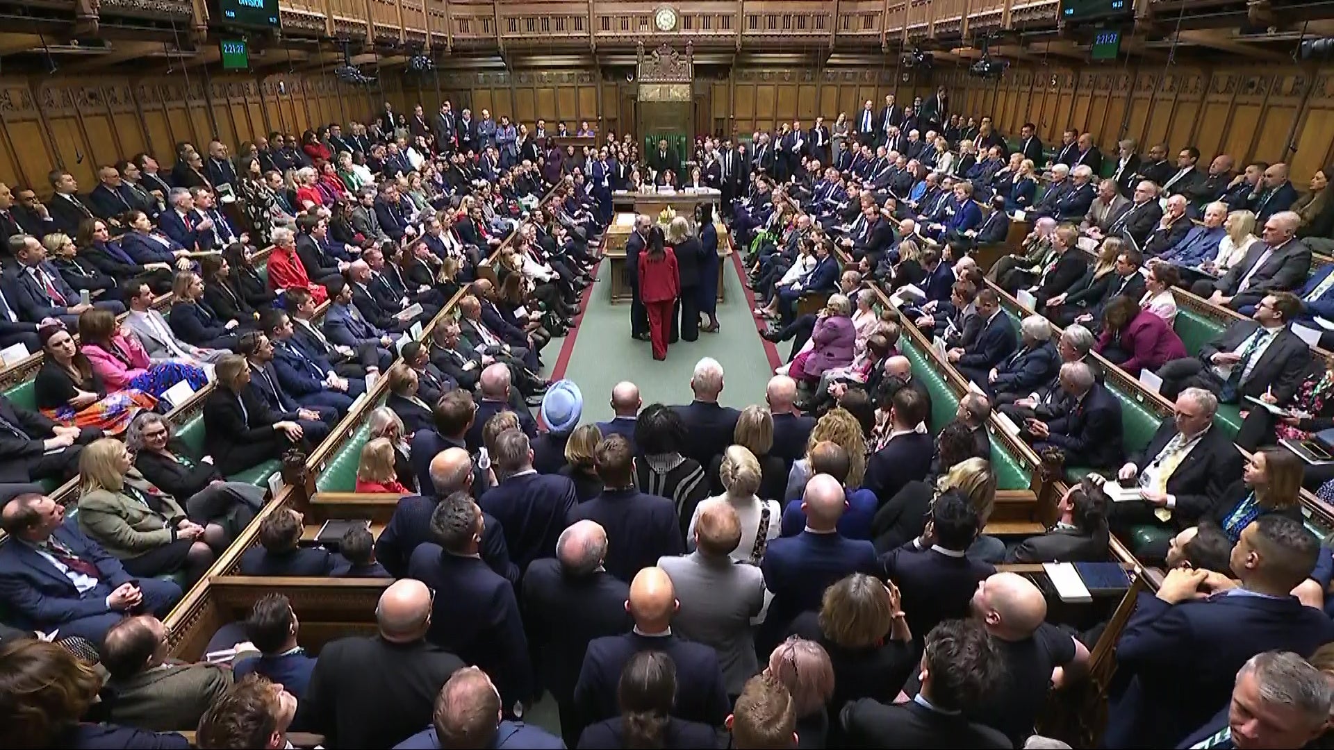 The House of Commons was packed for the vote on assisted dying