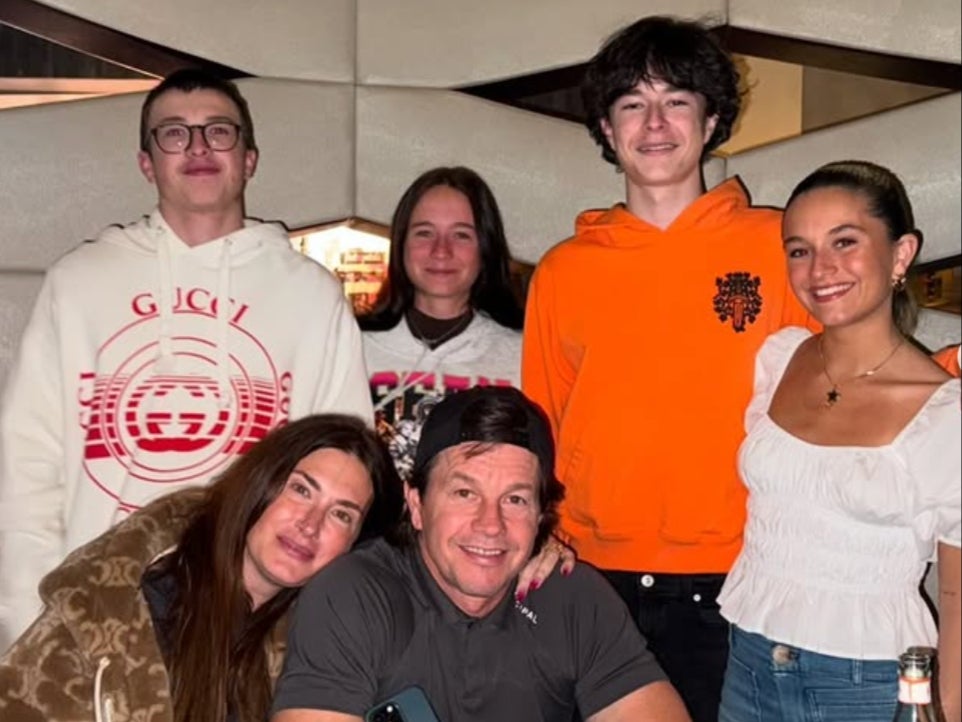 Mark Wahlberg spent Thanksgiving with his family at Nobu