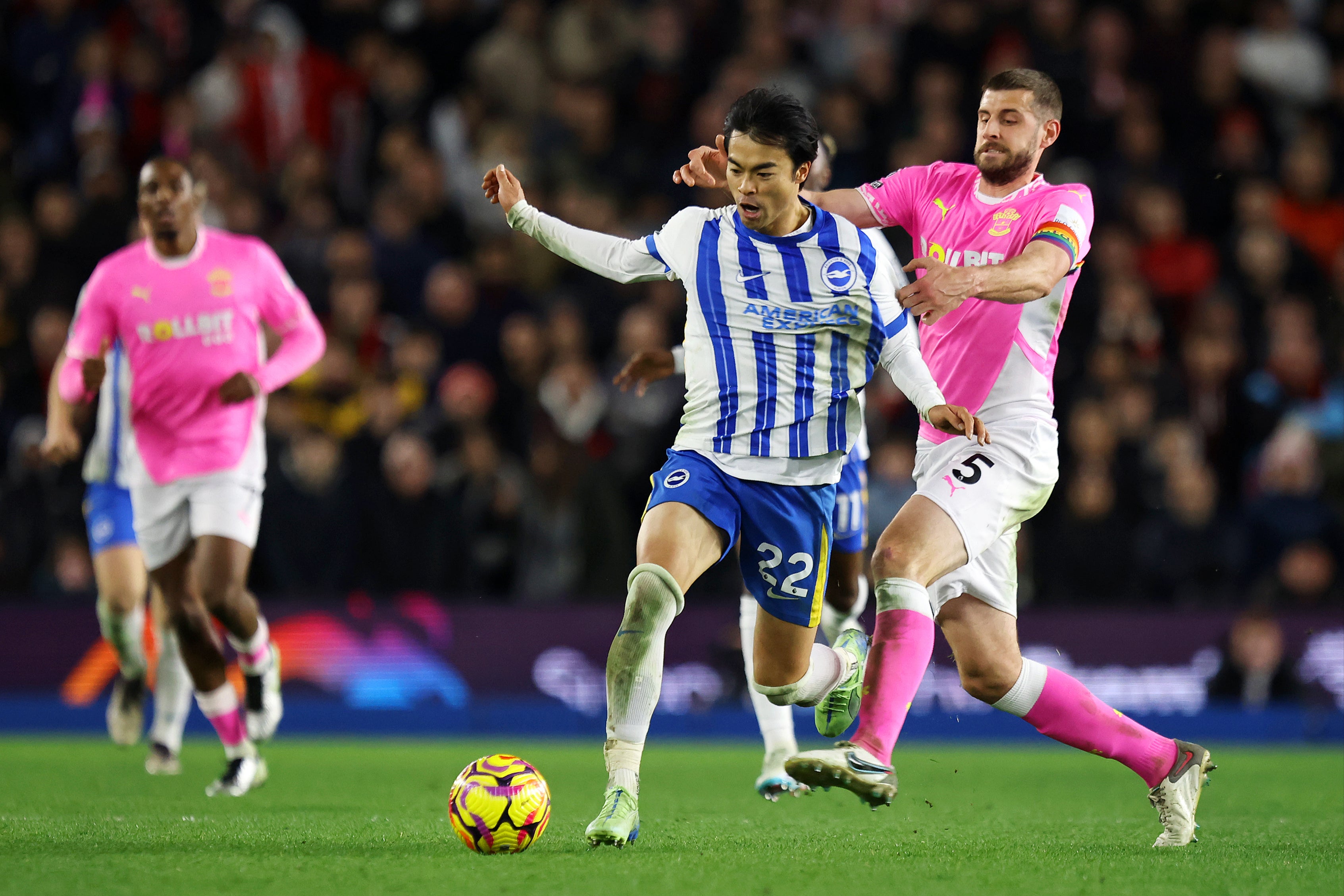 Southampton were denied three valuable points by VAR at Brighton